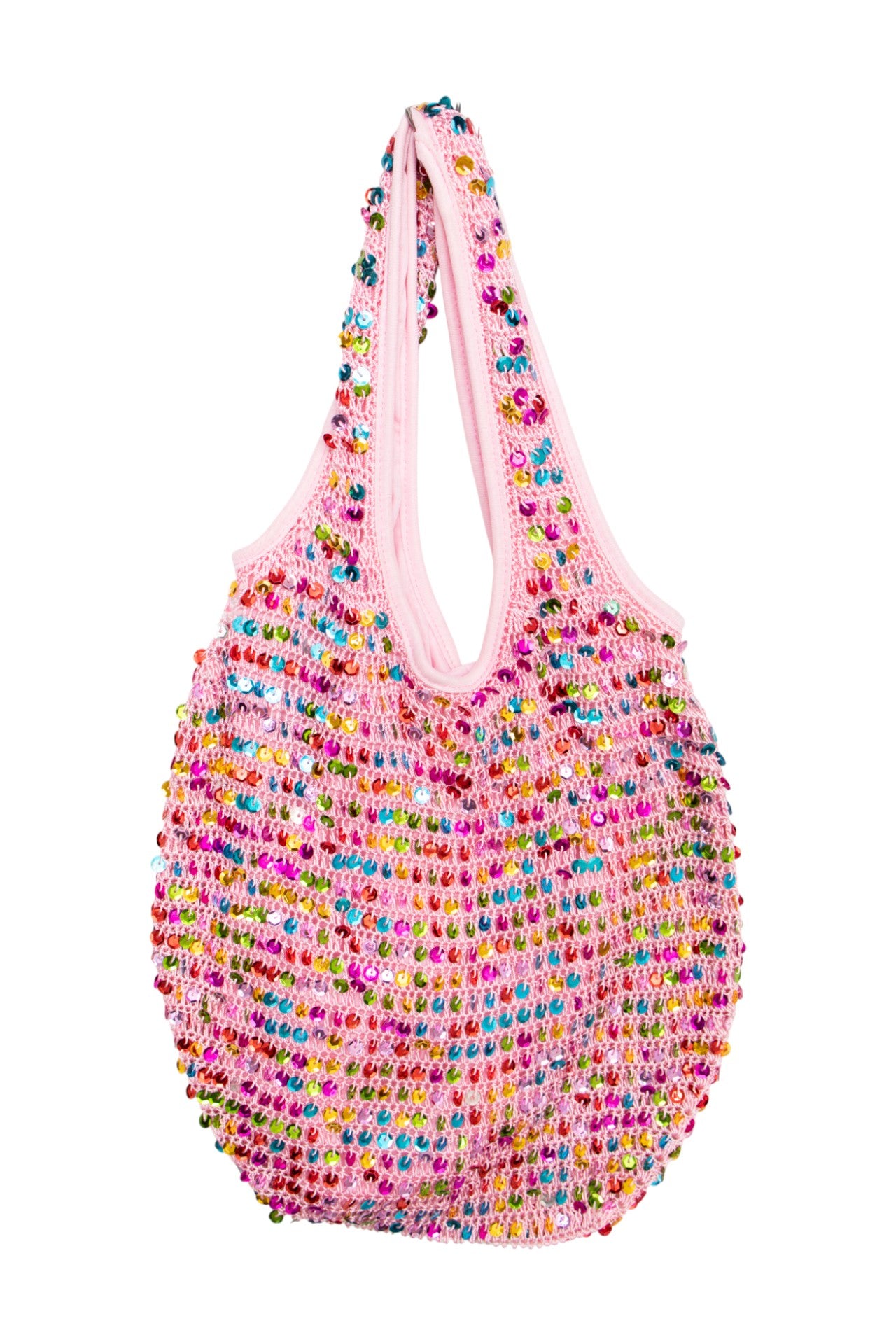 #205 Sequin Shoulder Bag Pink | c. 170 |
