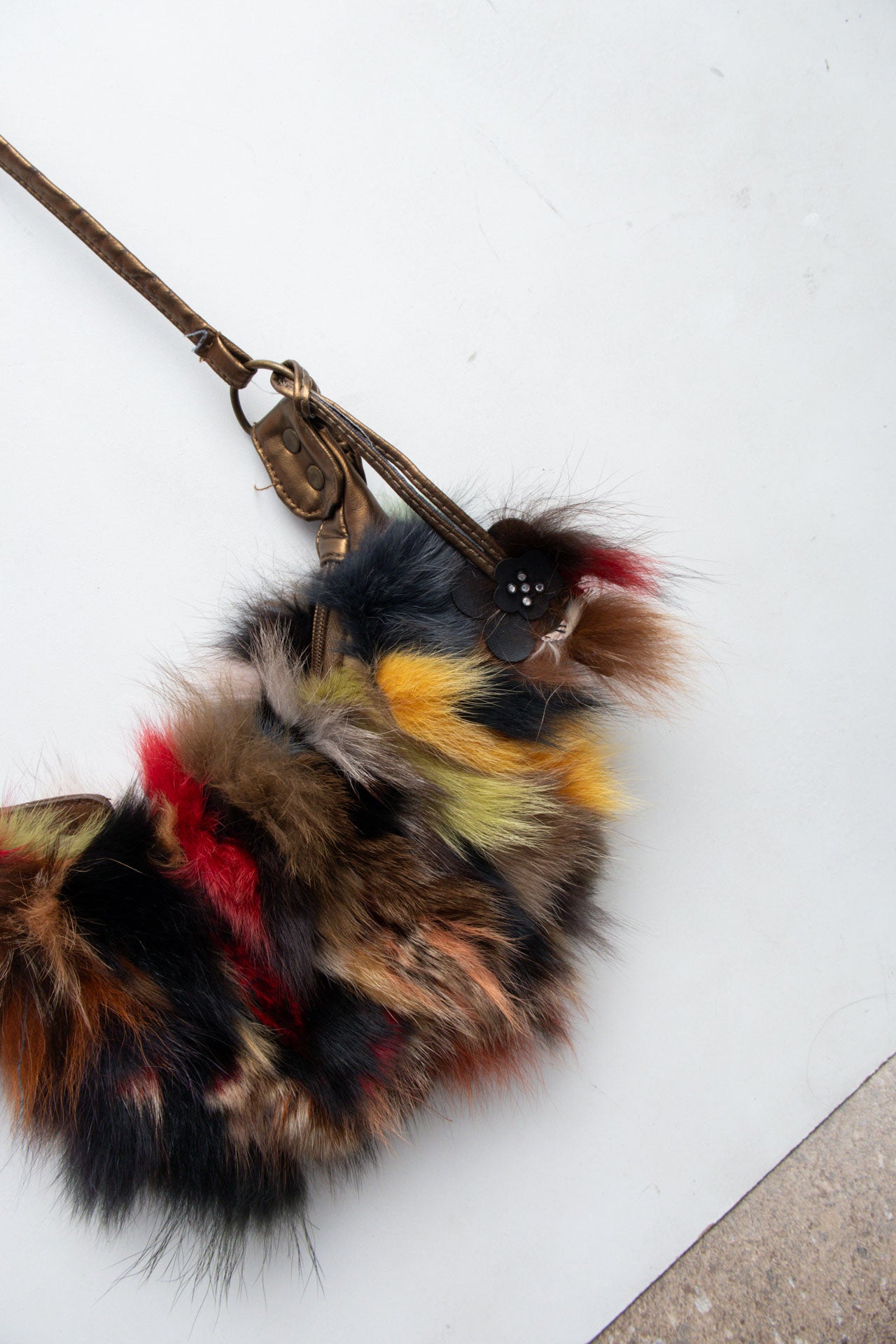 #83 Fur Colourful Bag | Brat