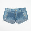 #184 Bang Bang denim mini shorts | c. 161 | size 8