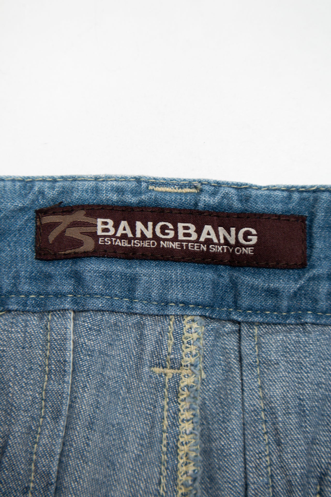 #184 Bang Bang denim mini shorts | c. 161 | size 8