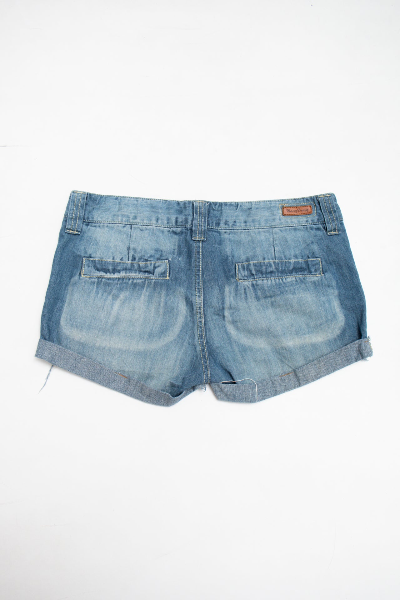 #184 Bang Bang denim mini shorts | c. 161 | size 8