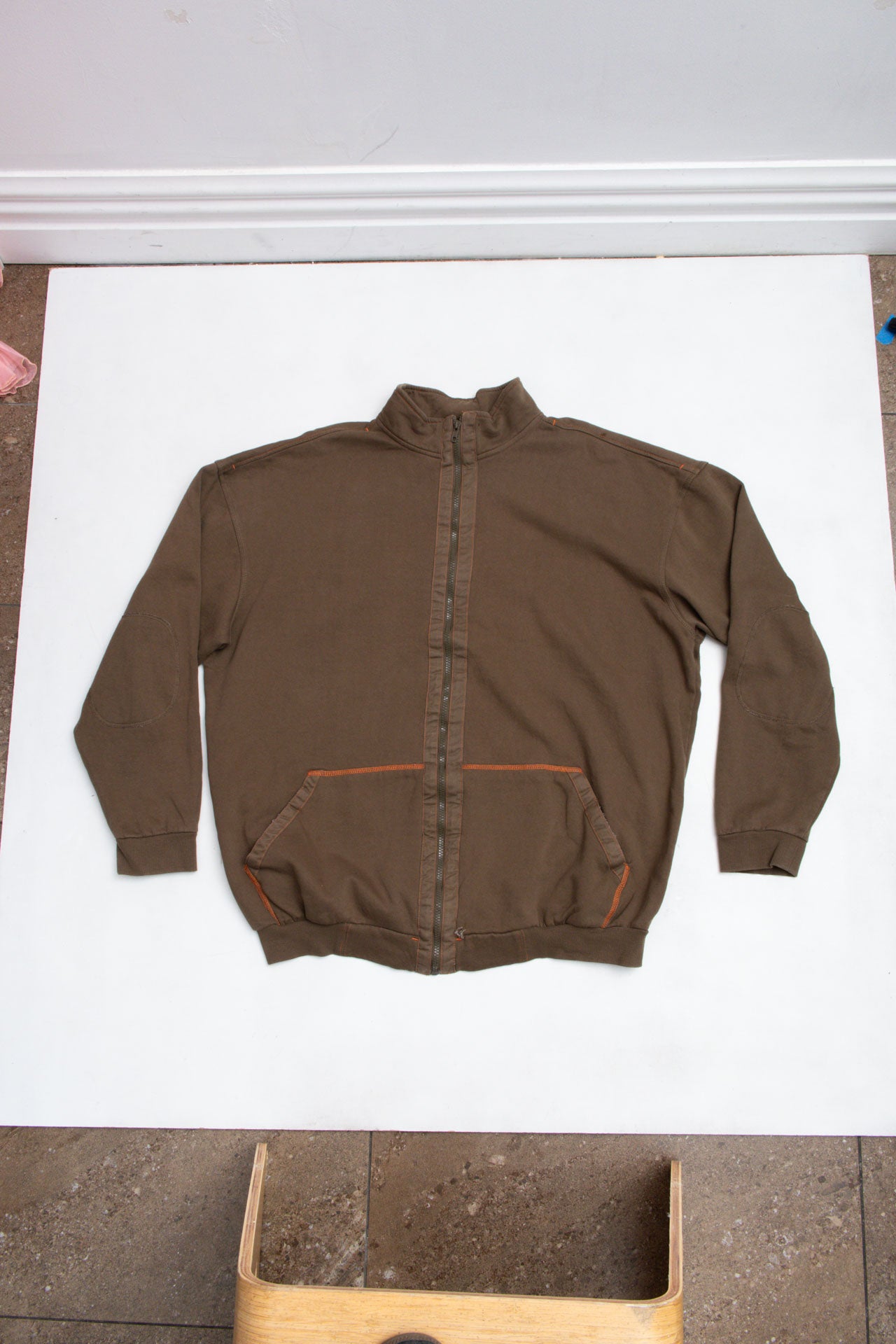 #13 Woodland Brown Zip-up | Mikey's Picks | Size 14