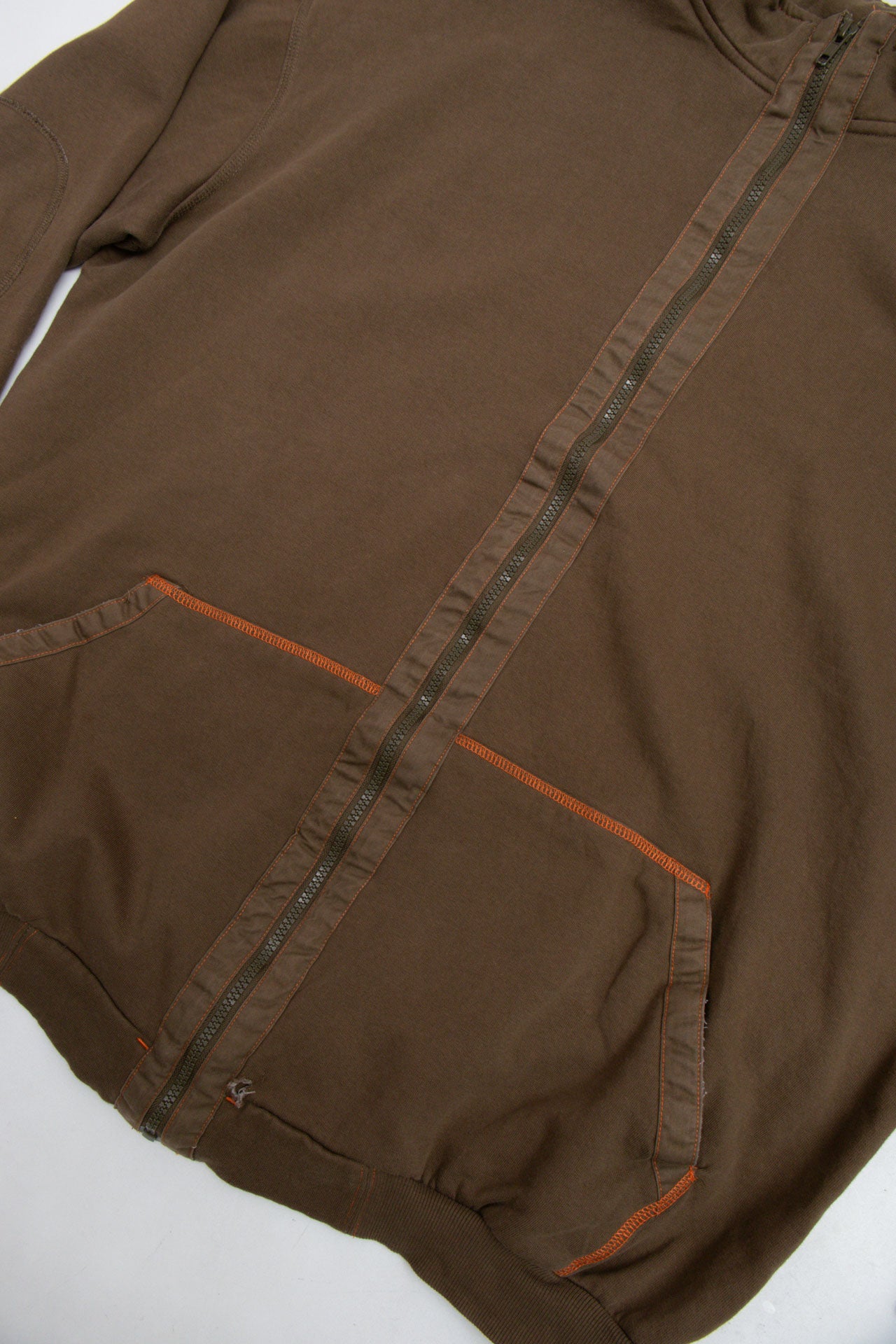 #13 Woodland Brown Zip-up | Mikey's Picks | Size 14