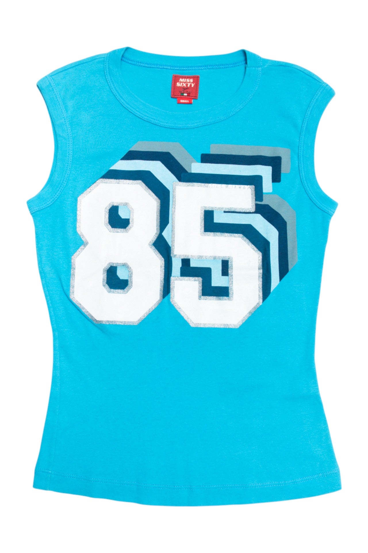 #189 Miss Sixty 85 glitter tank | c. 161 | size 8