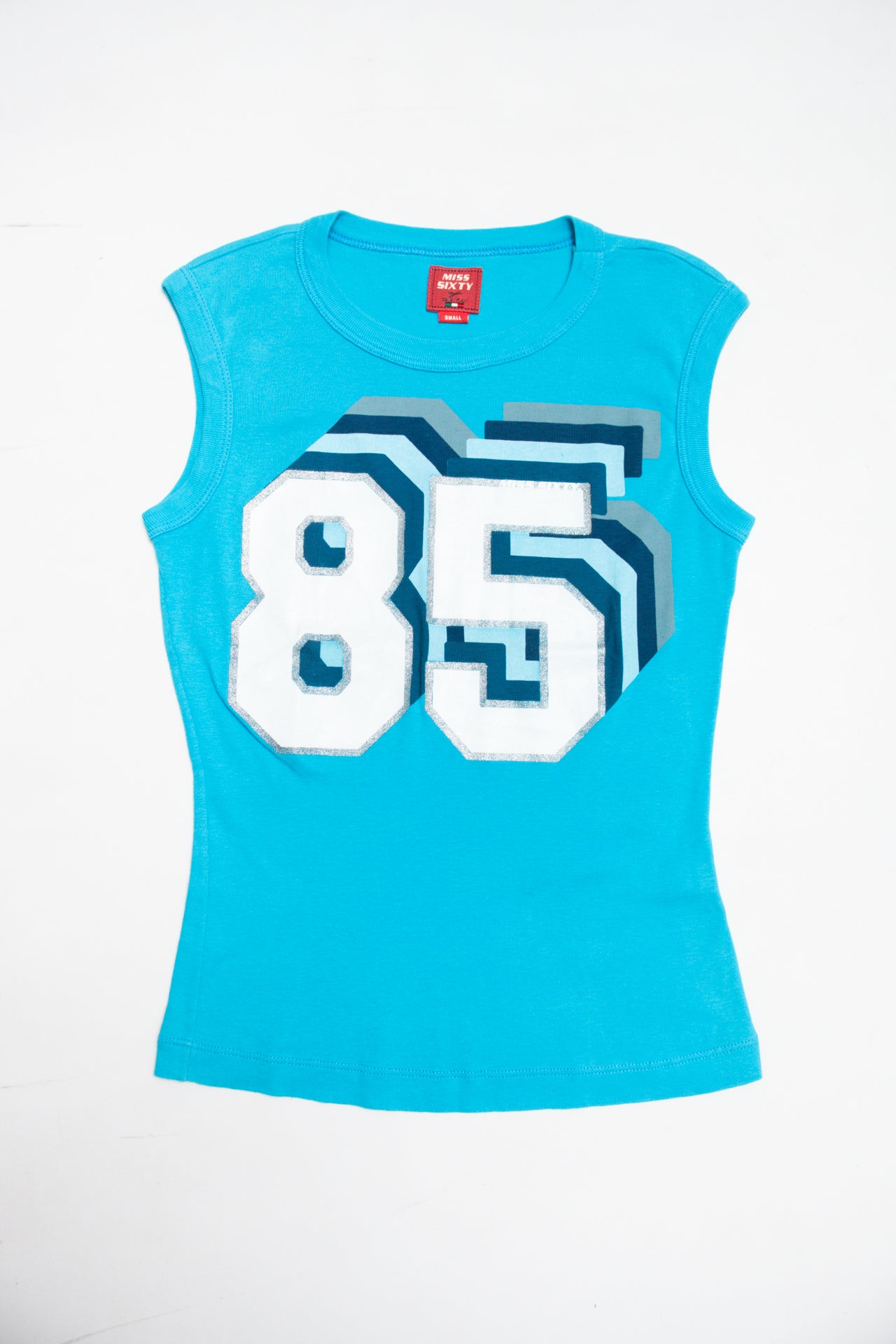 #189 Miss Sixty 85 glitter tank | c. 161 | size 8