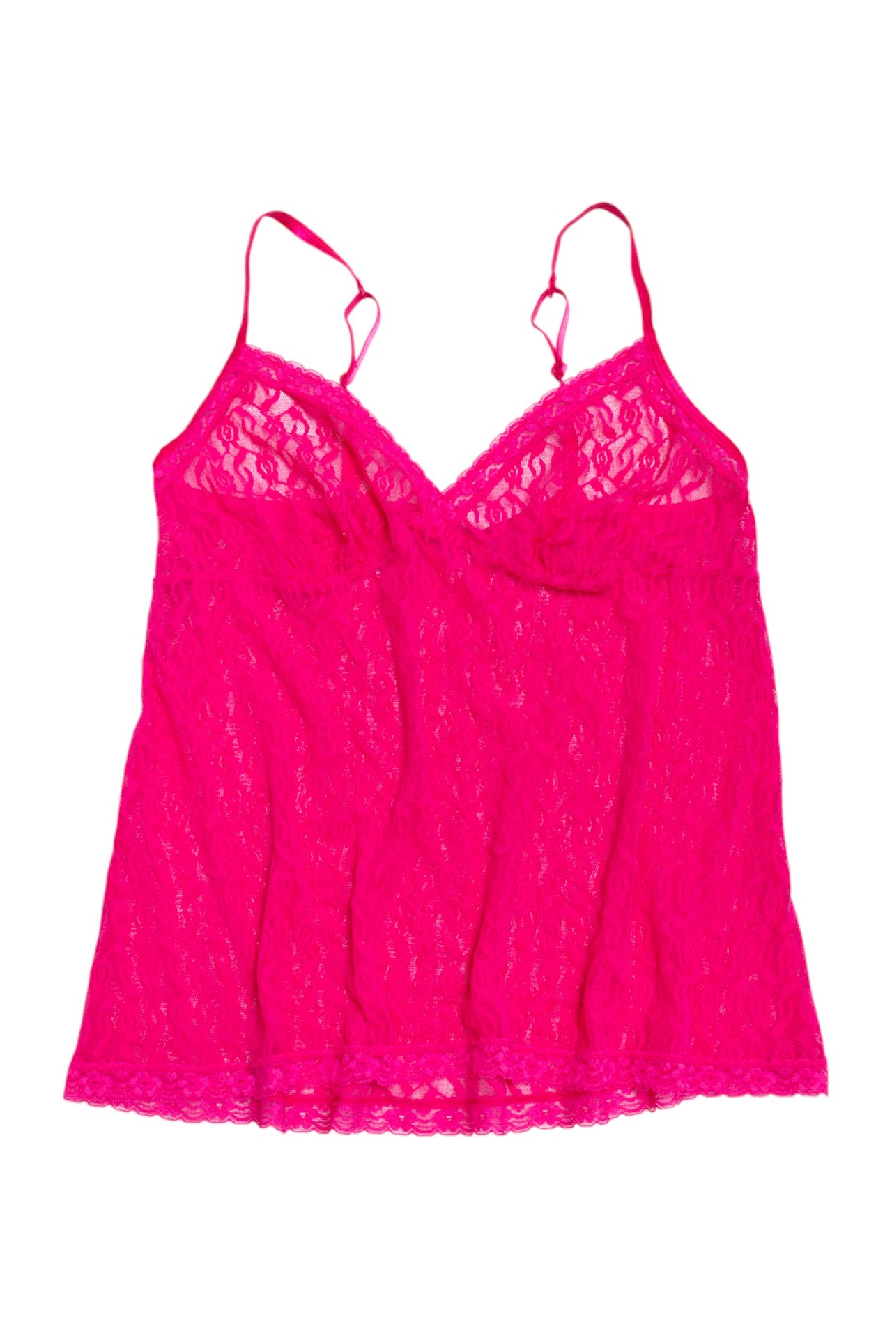 #191 Cacique pink lace cami | c. 161 | size 12/14
