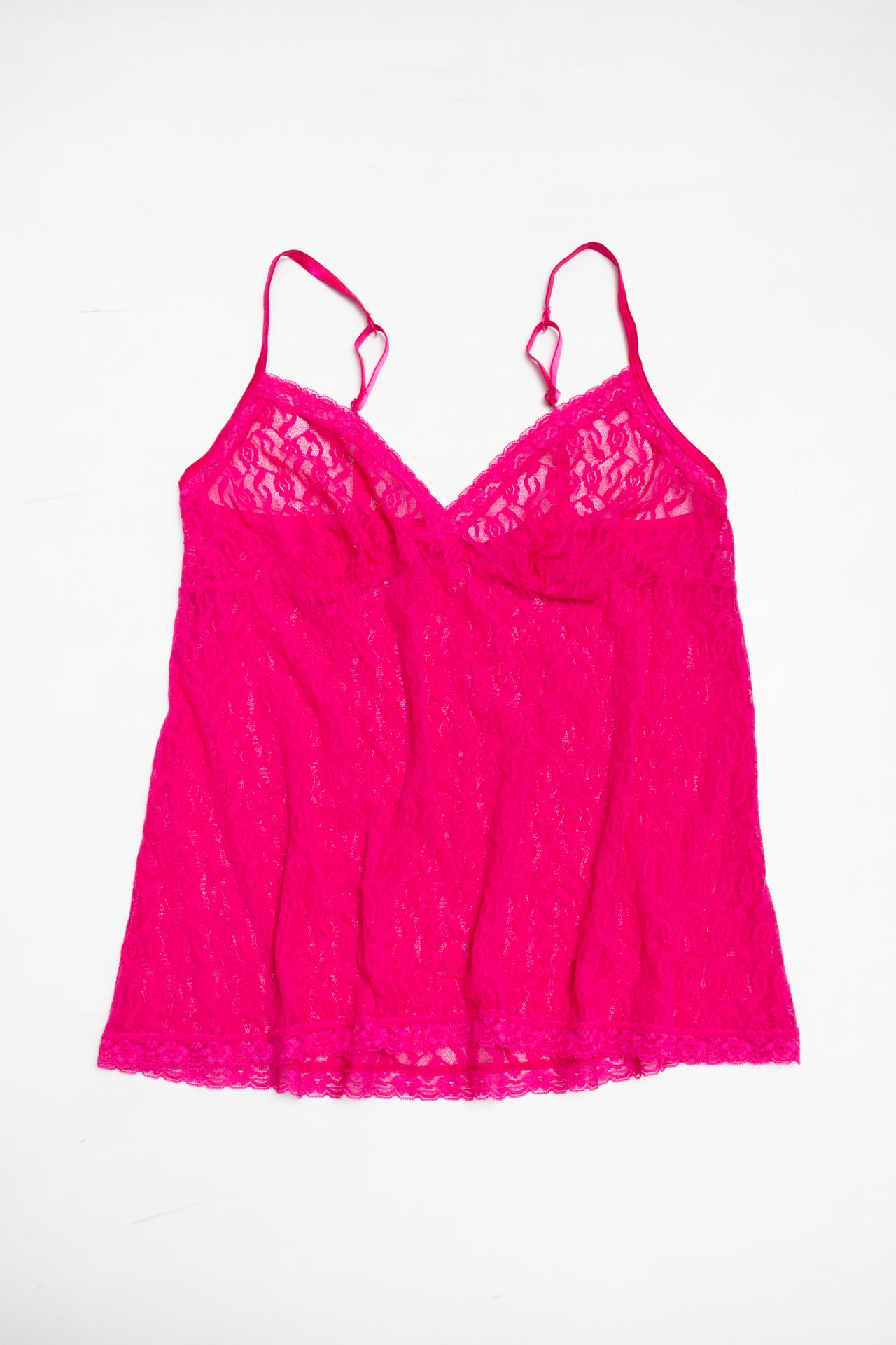 #191 Cacique pink lace cami | c. 161 | size 12/14