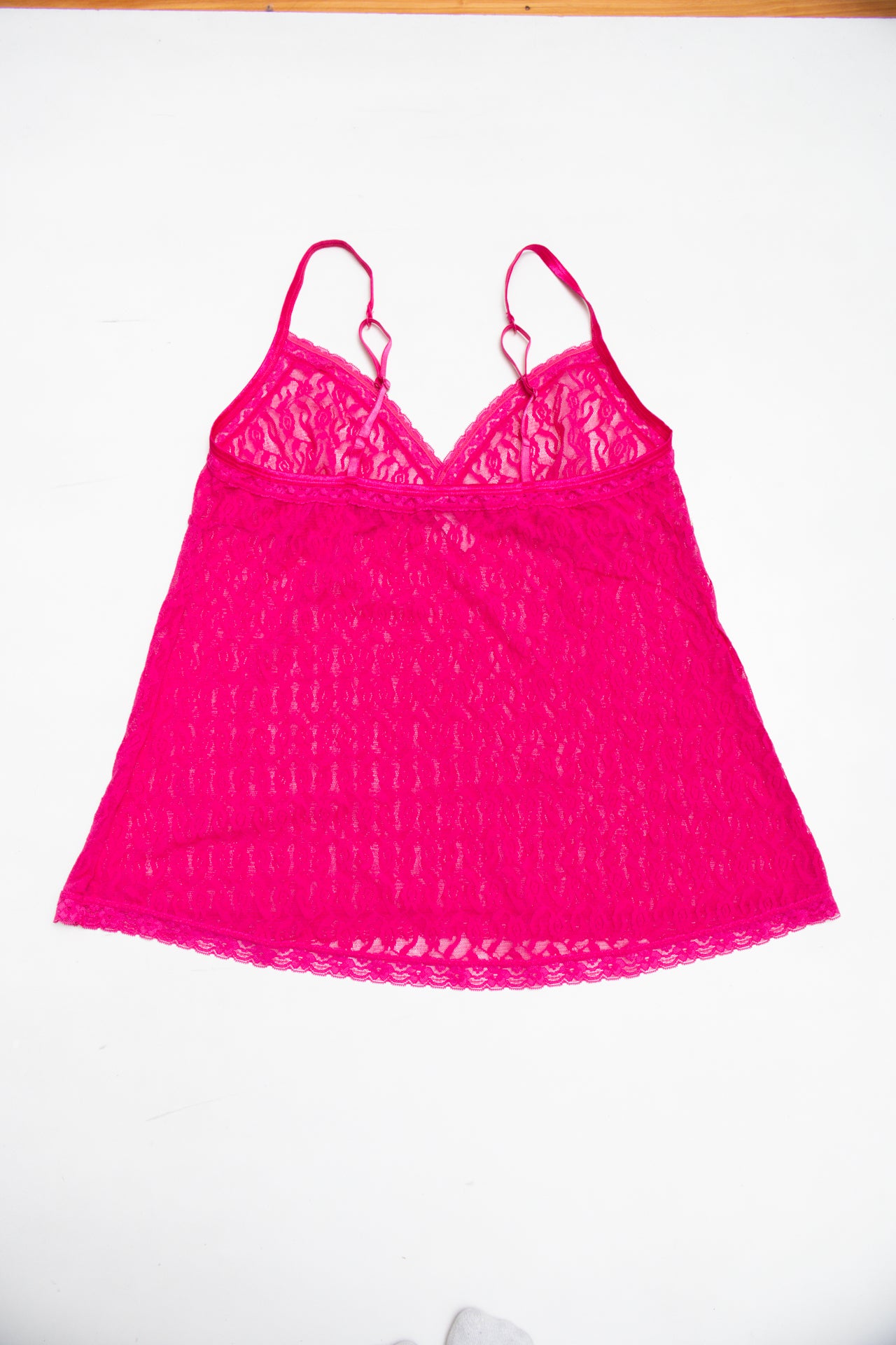 #191 Cacique pink lace cami | c. 161 | size 12/14