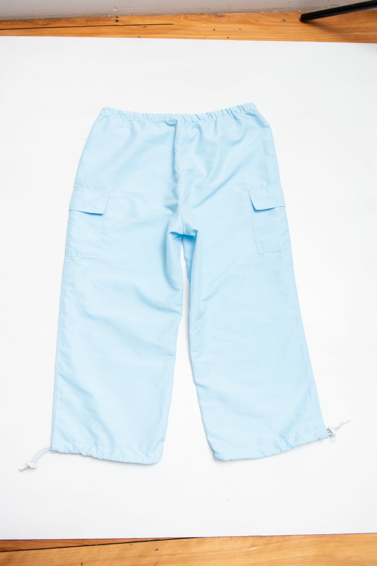 #195 Ellie Louise baby blue track pants | c. 161 | size 10