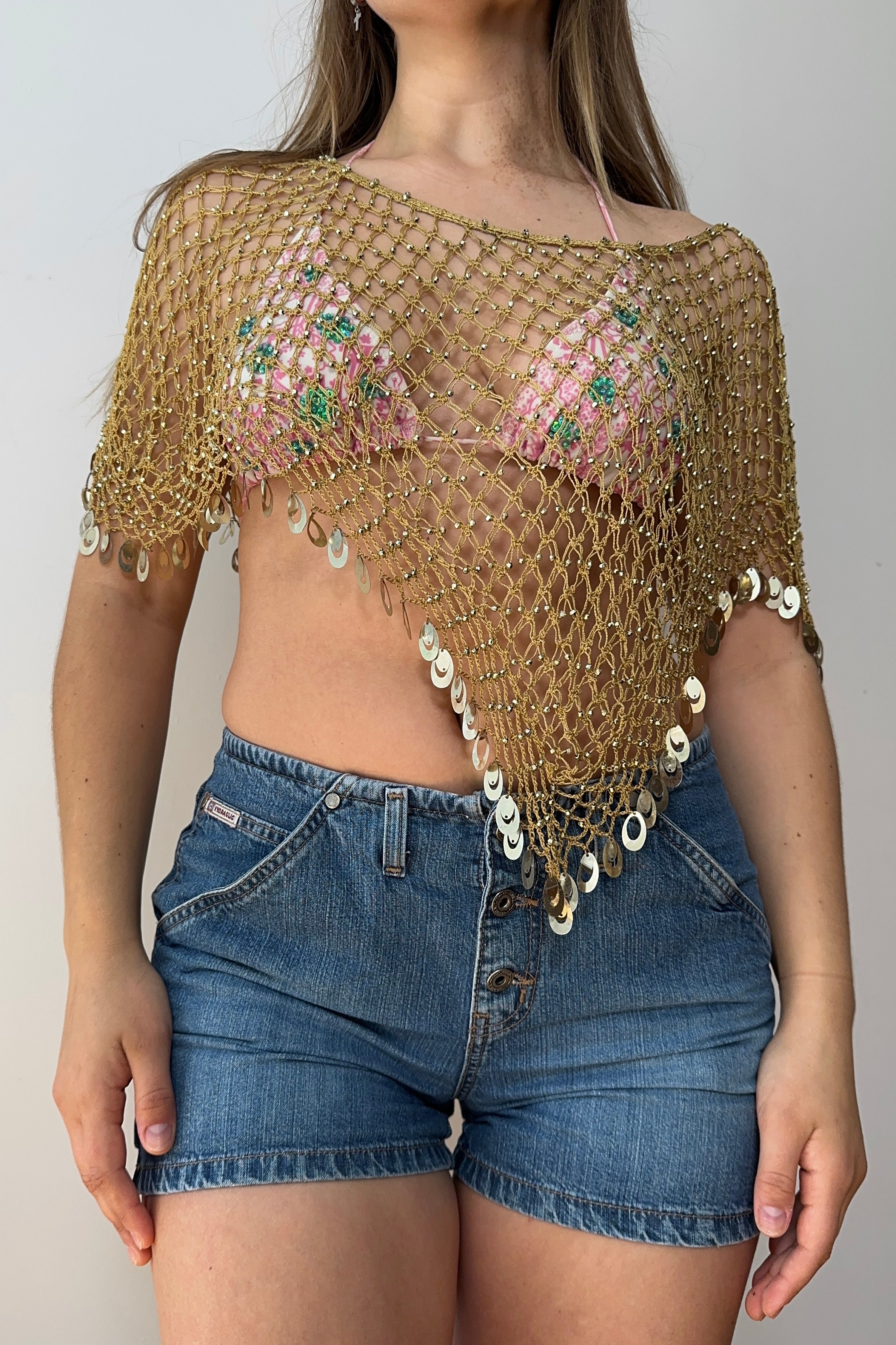 Poncho Gold | c. 167 | Size 8-12