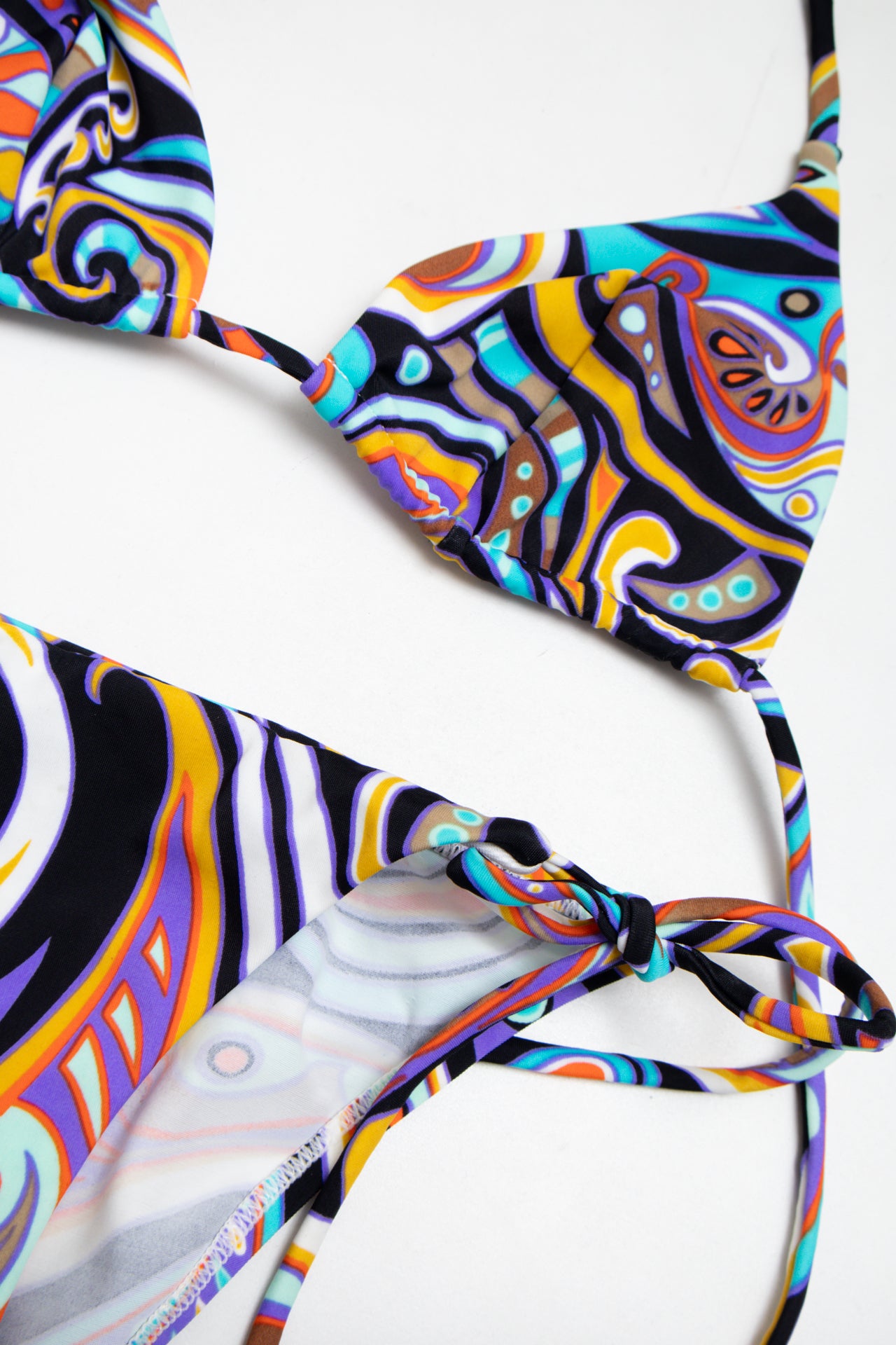 #211 Nuvole swirl pattern bikini set | c. 161 | size 8