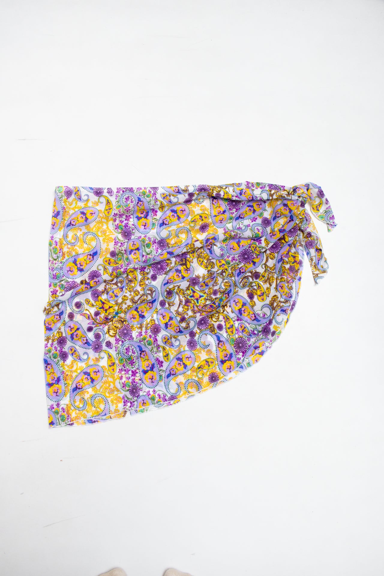 #212 floral bikini set with matching wrap skirt | c. 161 | size 10