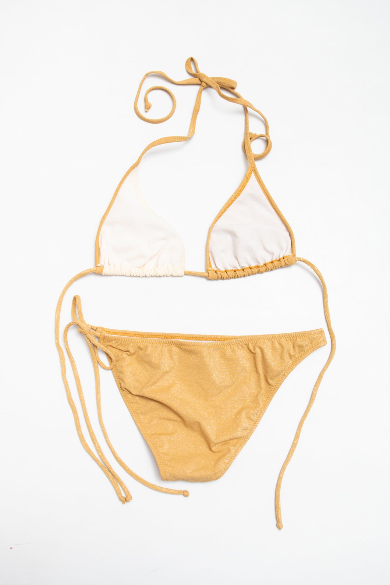 #213 Onyx beaded bikini | c. 161 | size 8