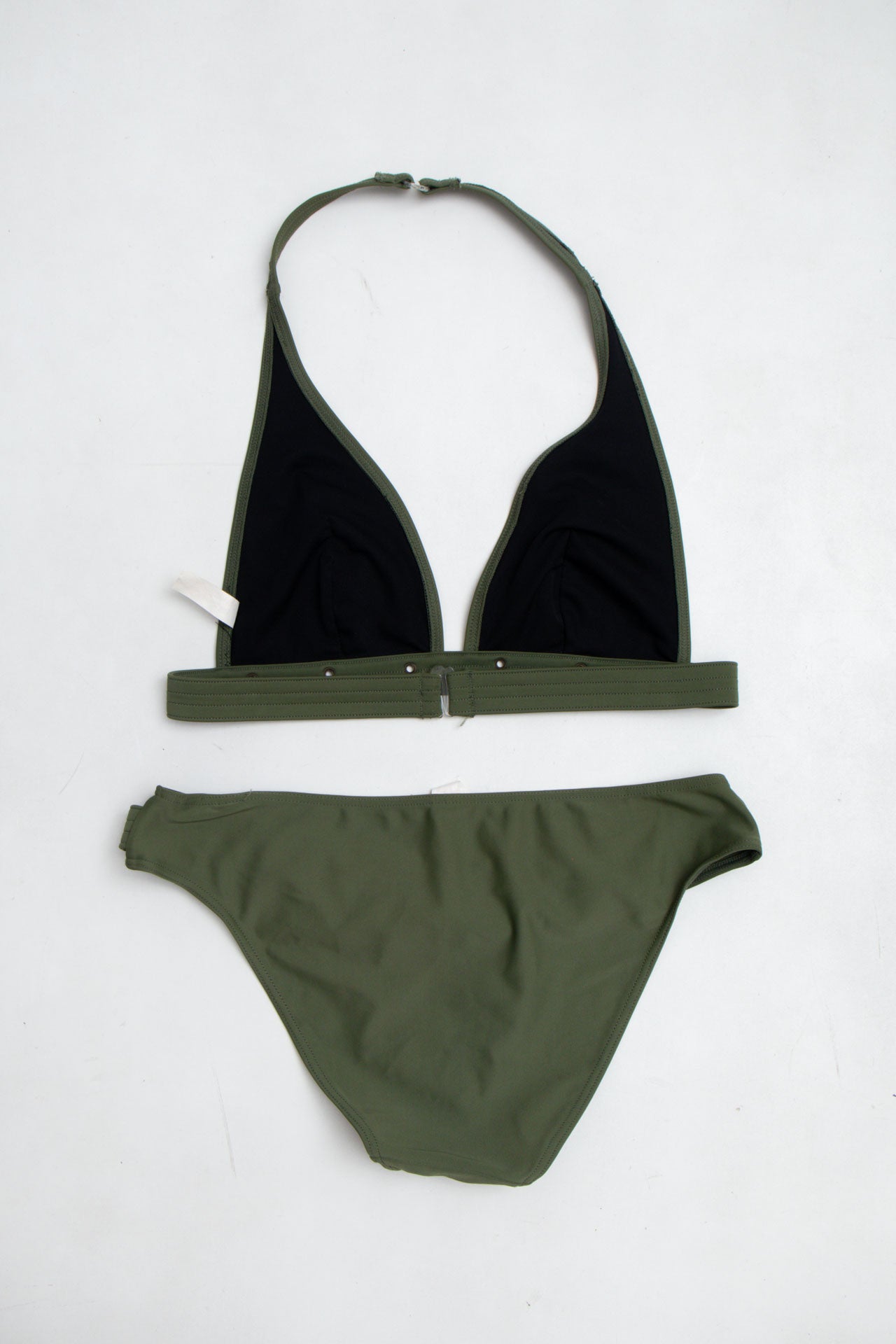 #06 Khaki Green Grommet  Bikini Set | Fast and Furious | Size 12