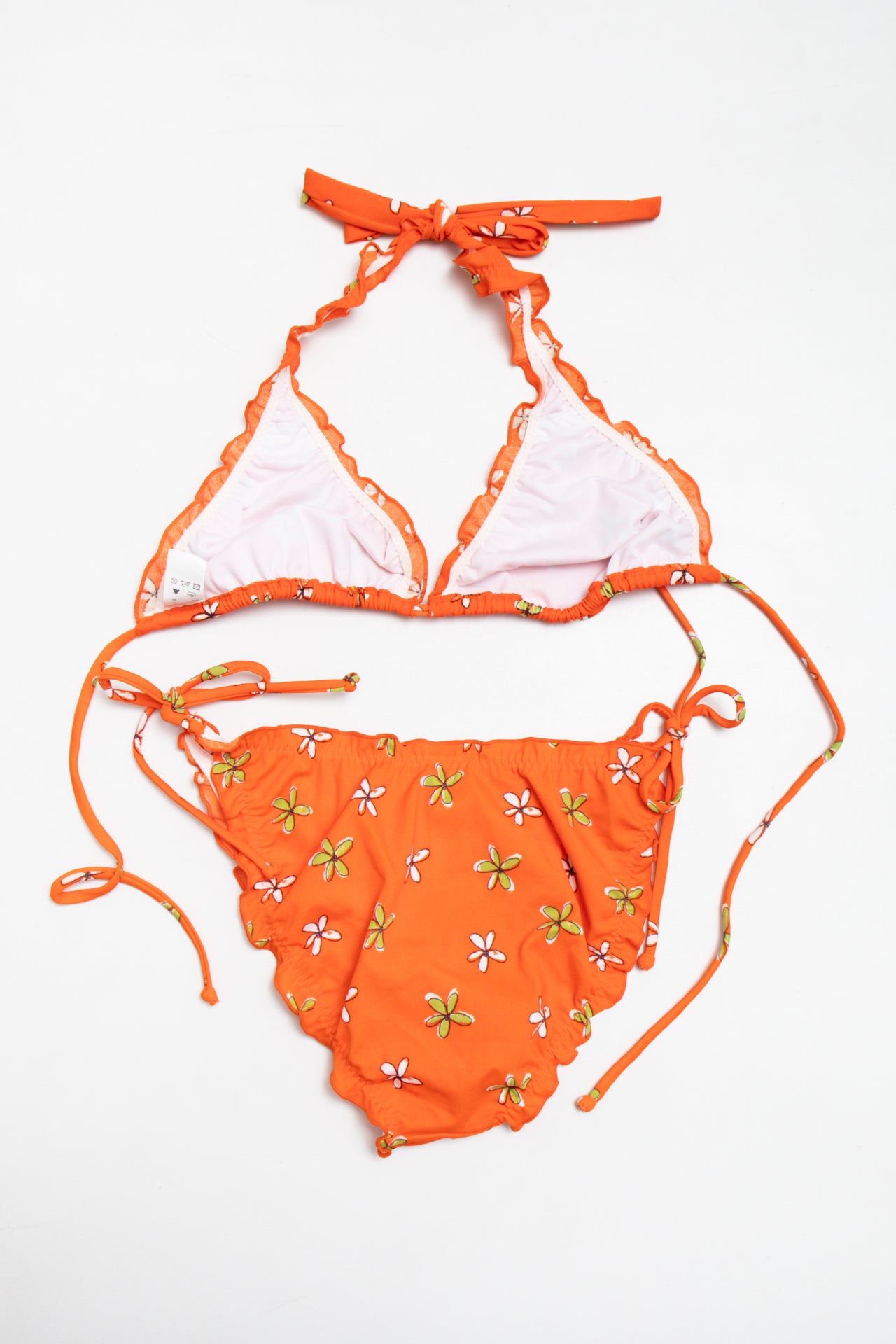 #218 Golden Lady sequinned bikini set | c. 161 | size 12/14