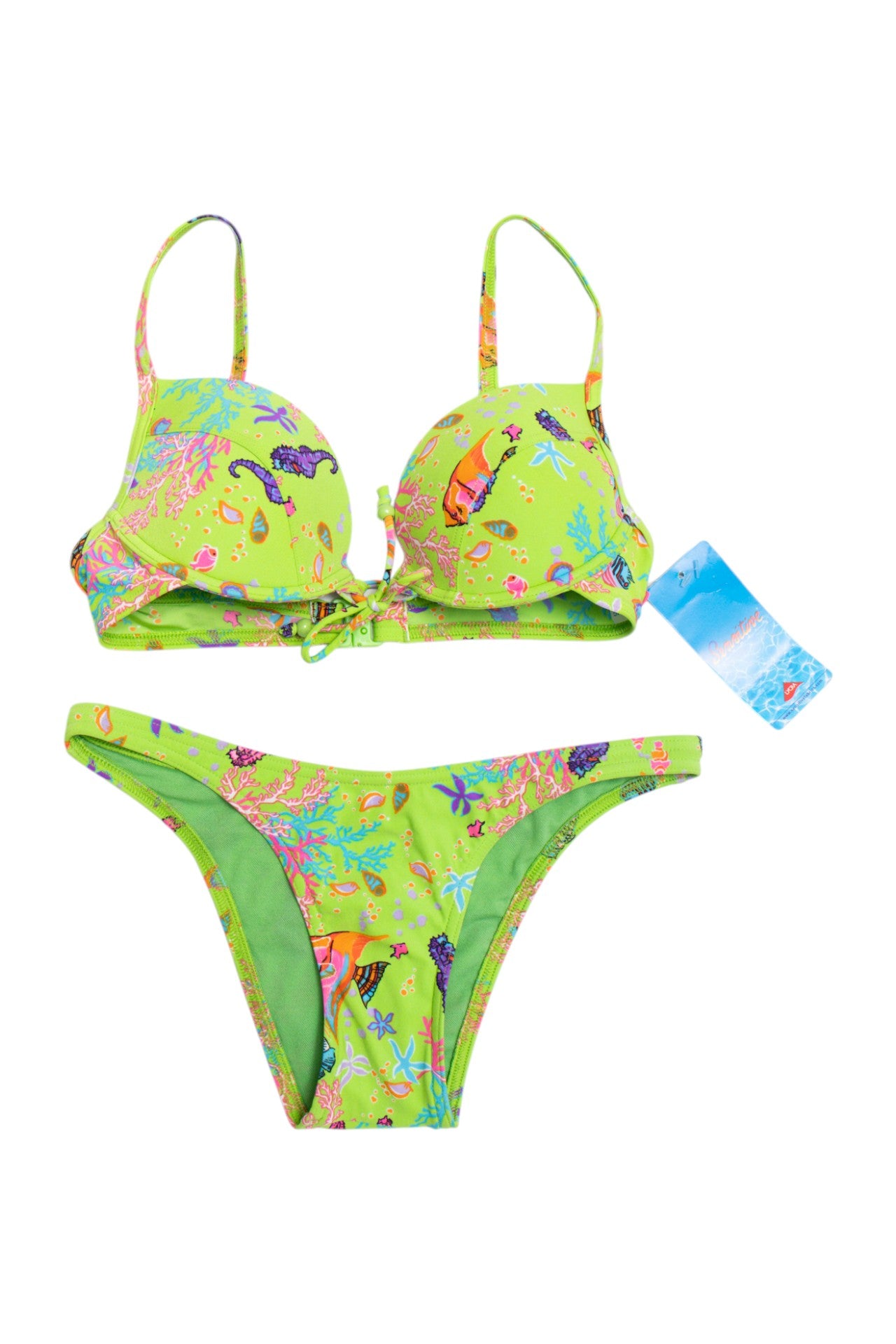 #222 Sloggi seahorse pushup bikini set | c. 161 | size 6