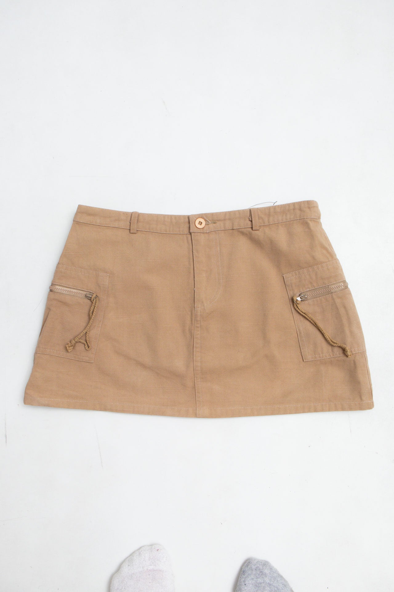 #16 Contraire Brown Mini Skirt | Fast and Furious | Size 8/10