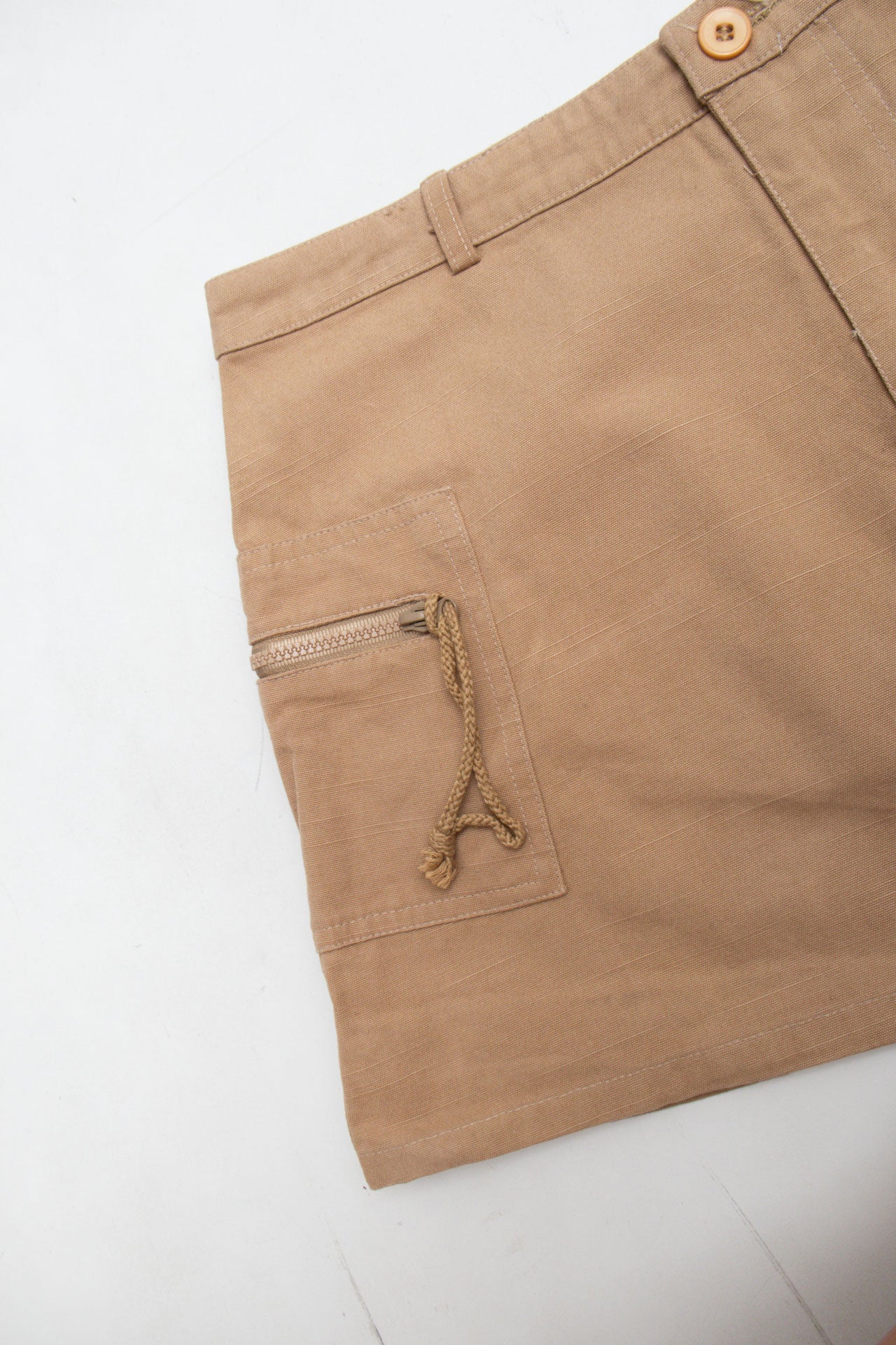 #16 Contraire Brown Mini Skirt | Fast and Furious | Size 8/10