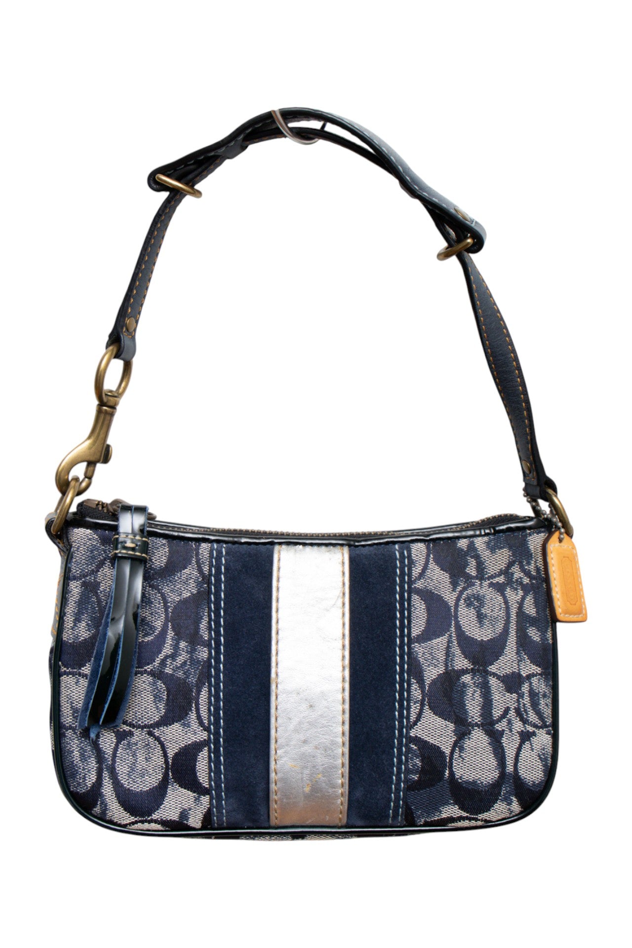 #230 Spring 2004 coach metallic demi bag | c. 161