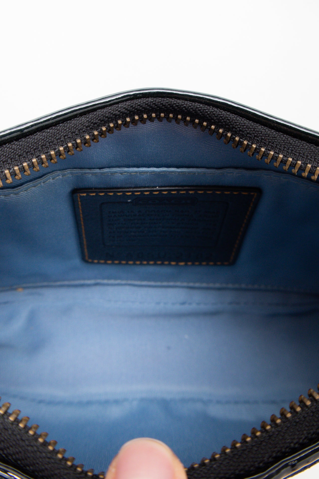 #230 Spring 2004 coach metallic demi bag | c. 161