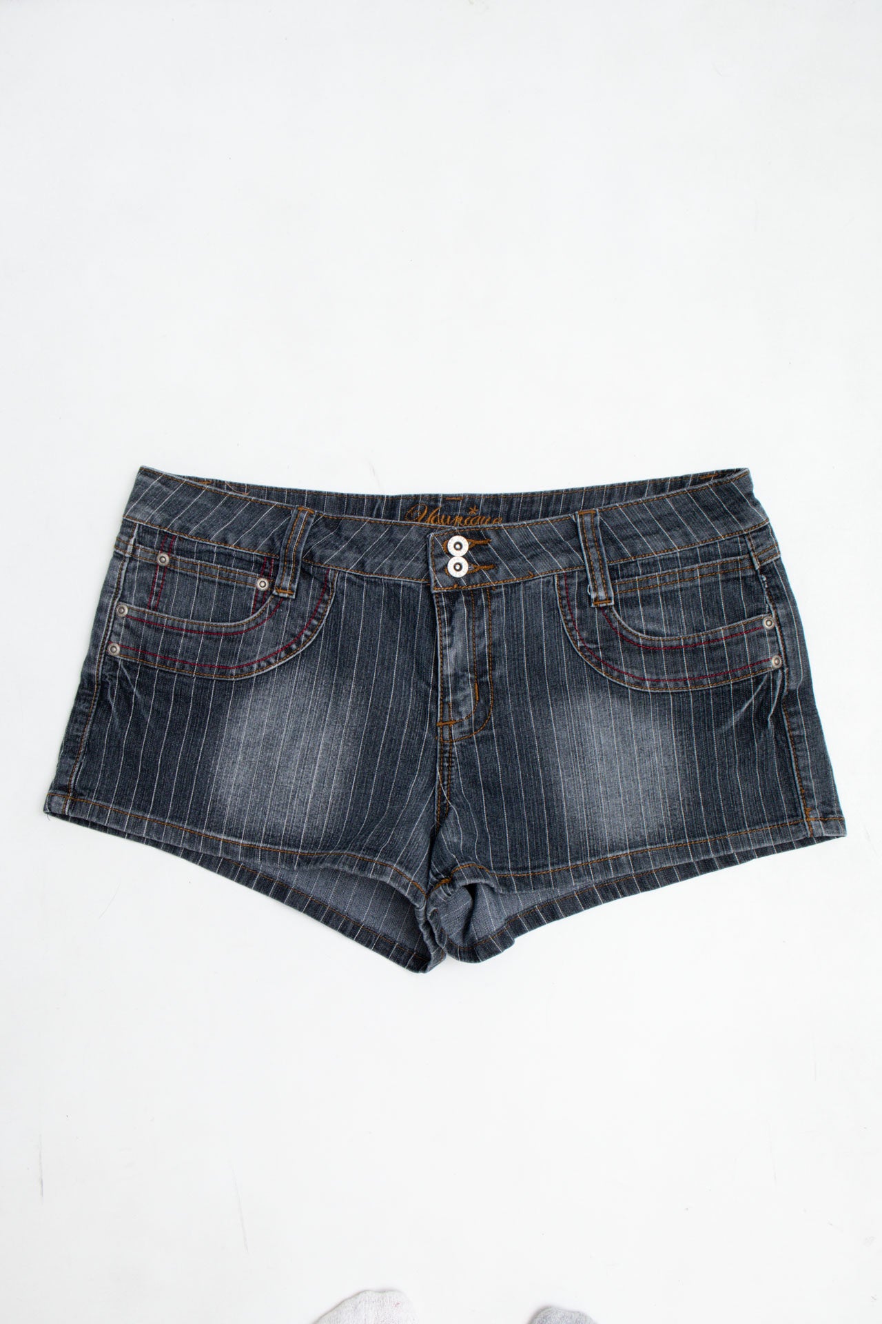 #21 Yaurique Striped Denim Shorts | Fast and Furious | Size 12