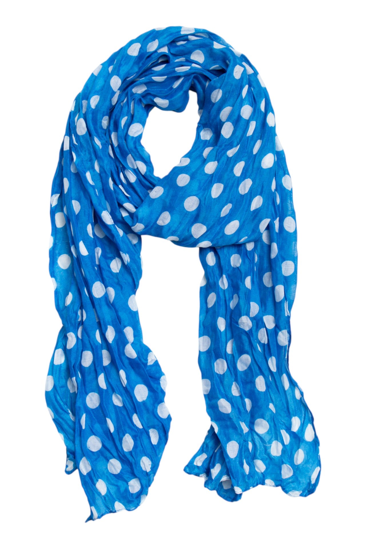 #236 blue polka dot scarf | c. 161