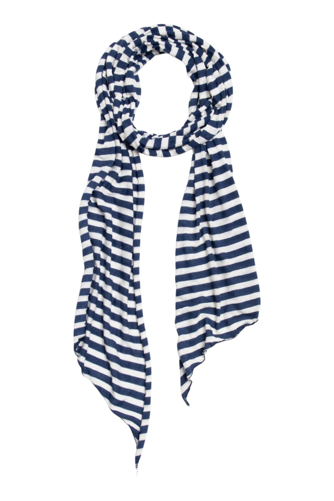 #239 navy blue/white scarf | c. 161