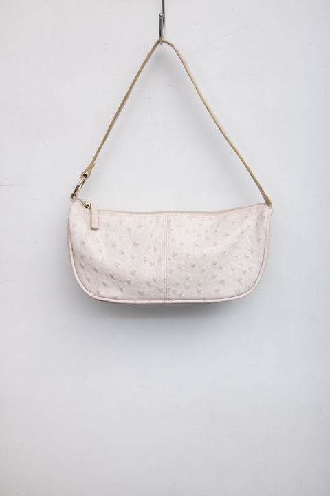 #73 White Faux Leather Bag | Mamma Mia