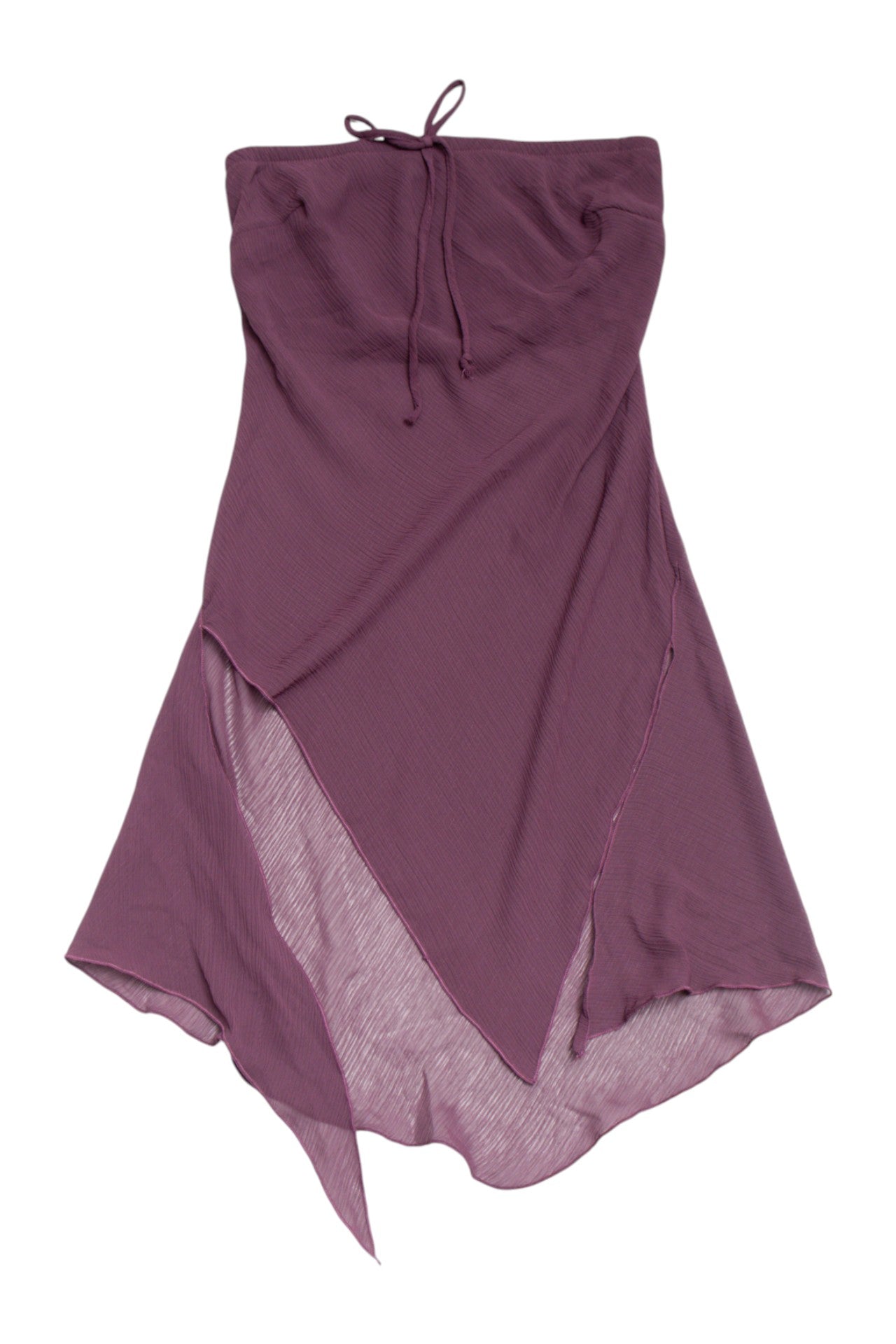 #252 USA mads Candie's sheer strapless top | c. 151 | size 8/10