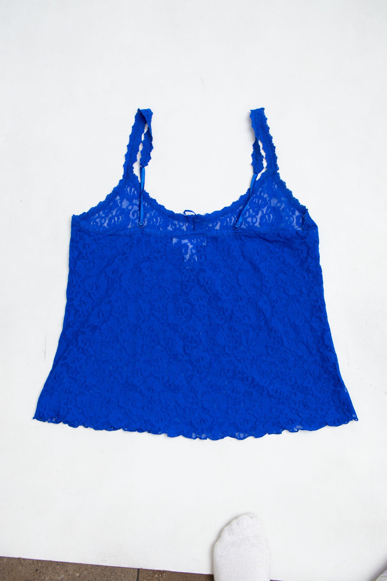 #41 Morgan Taylor Blue Lace Cami | Fast and Furious | Size 12