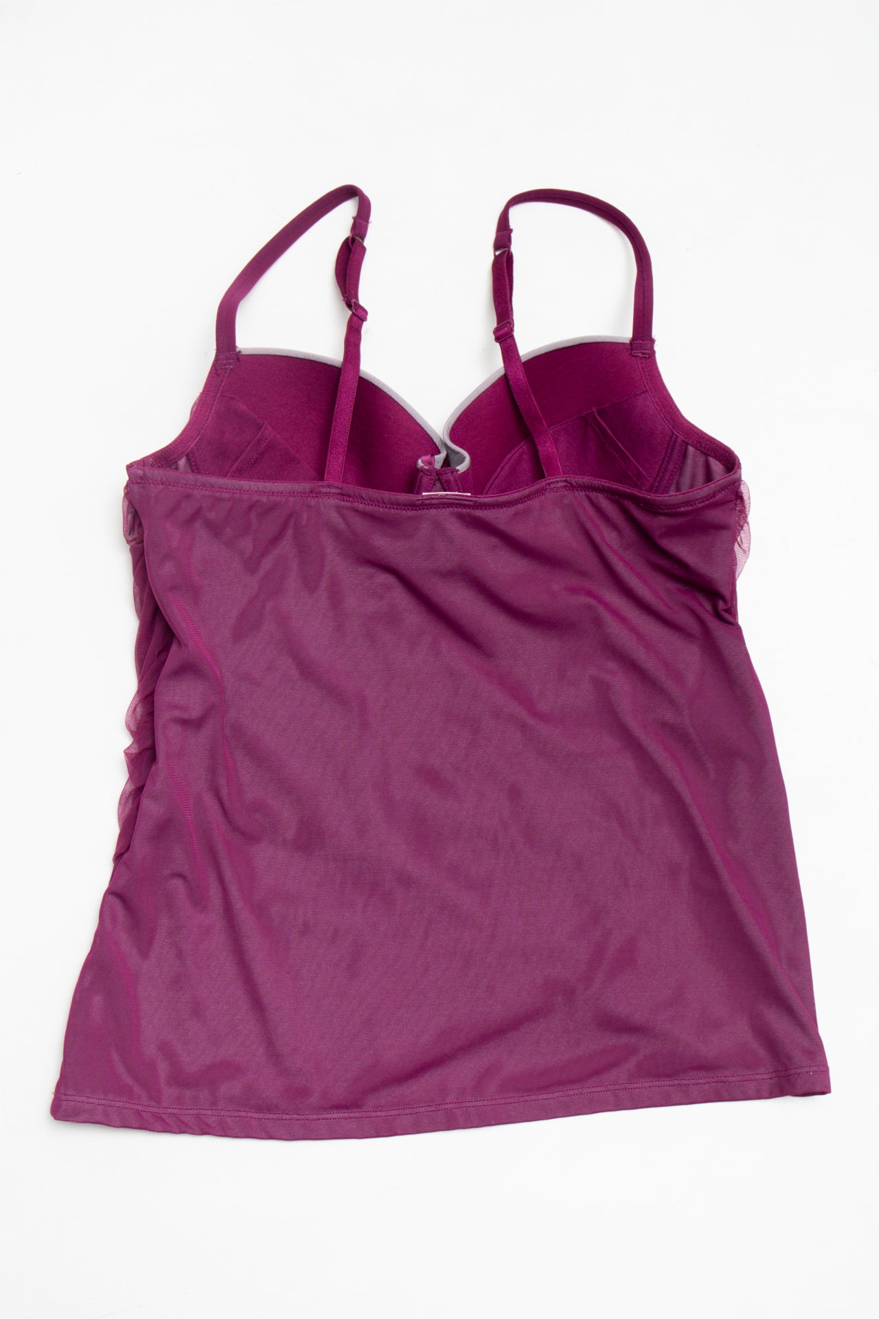 #16 Yamamay lined ruched mesh bralette cami | c. 162 | size 8