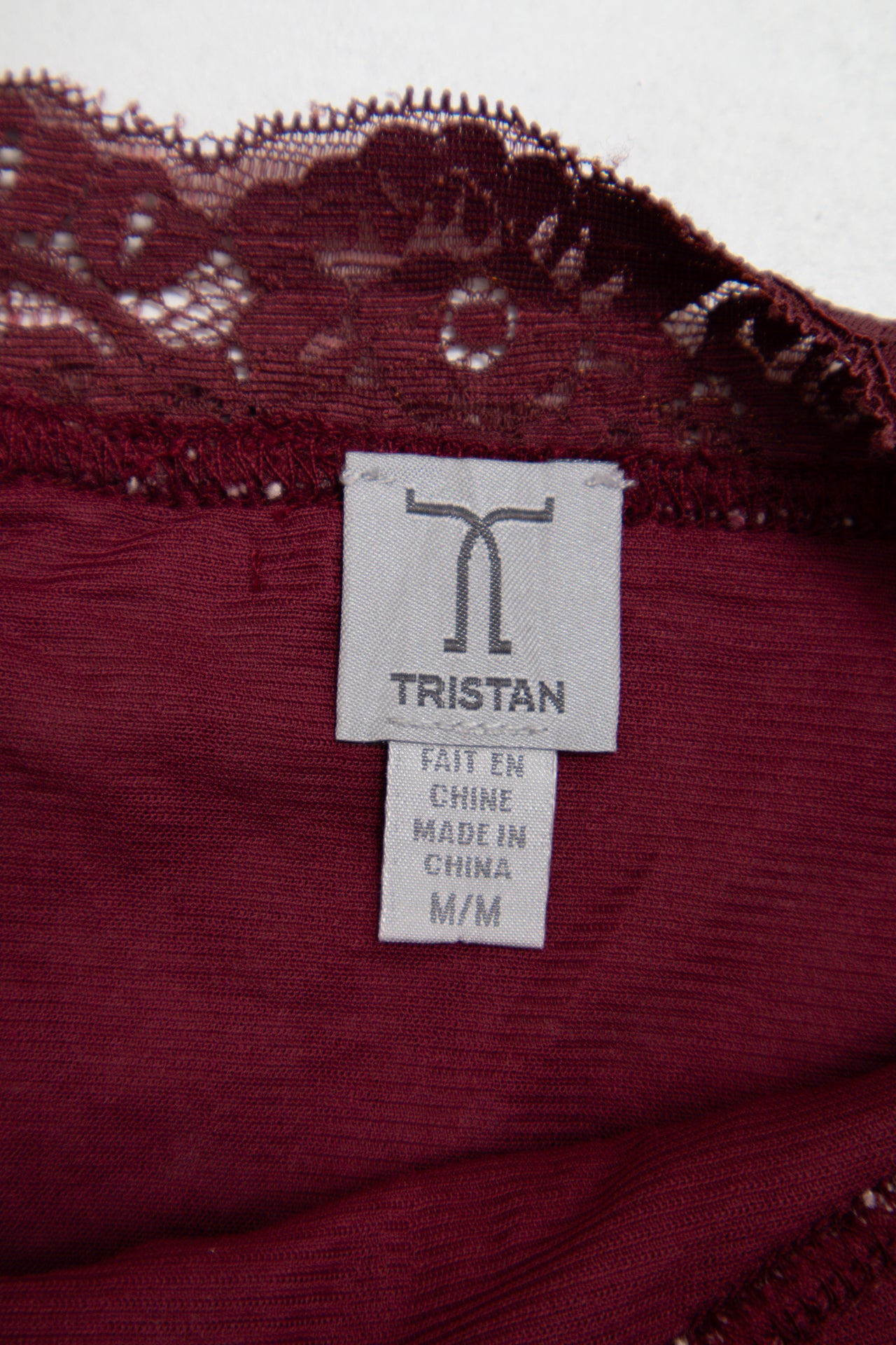 #18 Tristan lace ribbon tie cami | c. 162 | size 8/10