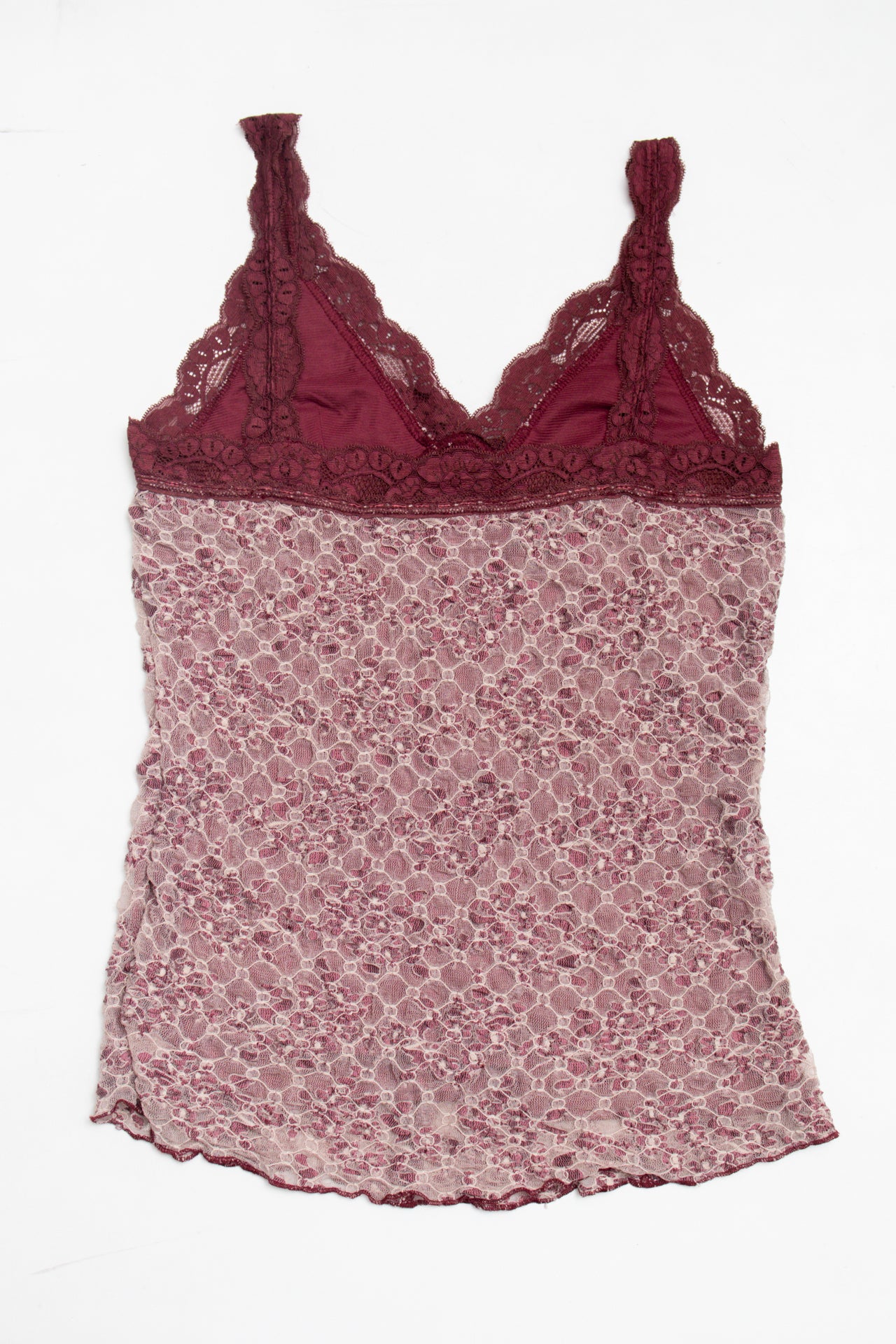 #18 Tristan lace ribbon tie cami | c. 162 | size 8/10