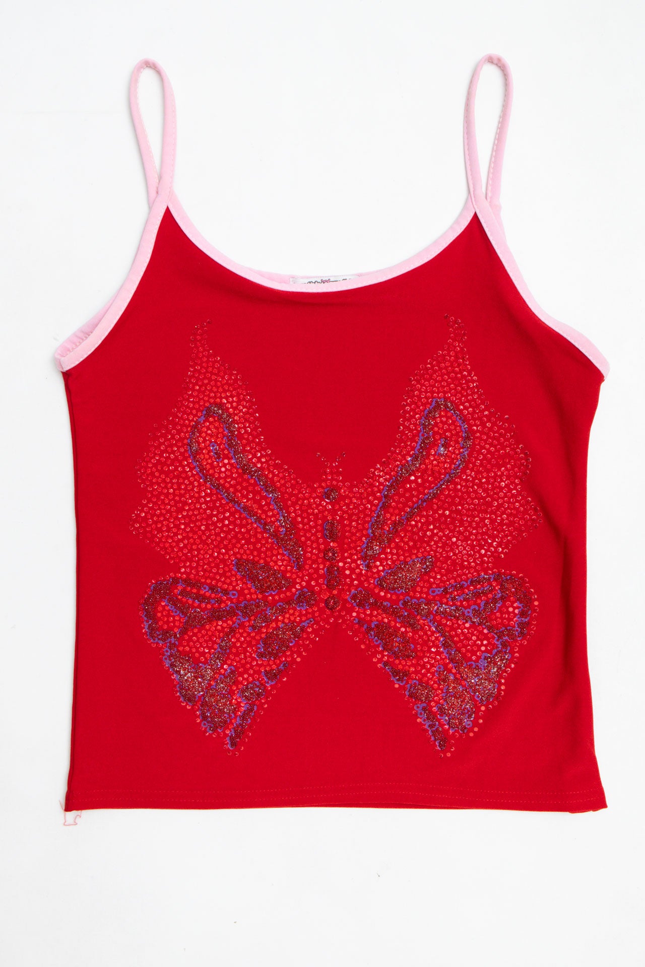 #49 Naughty Naughty Beaded Tank | Fast and Furious | Size 10