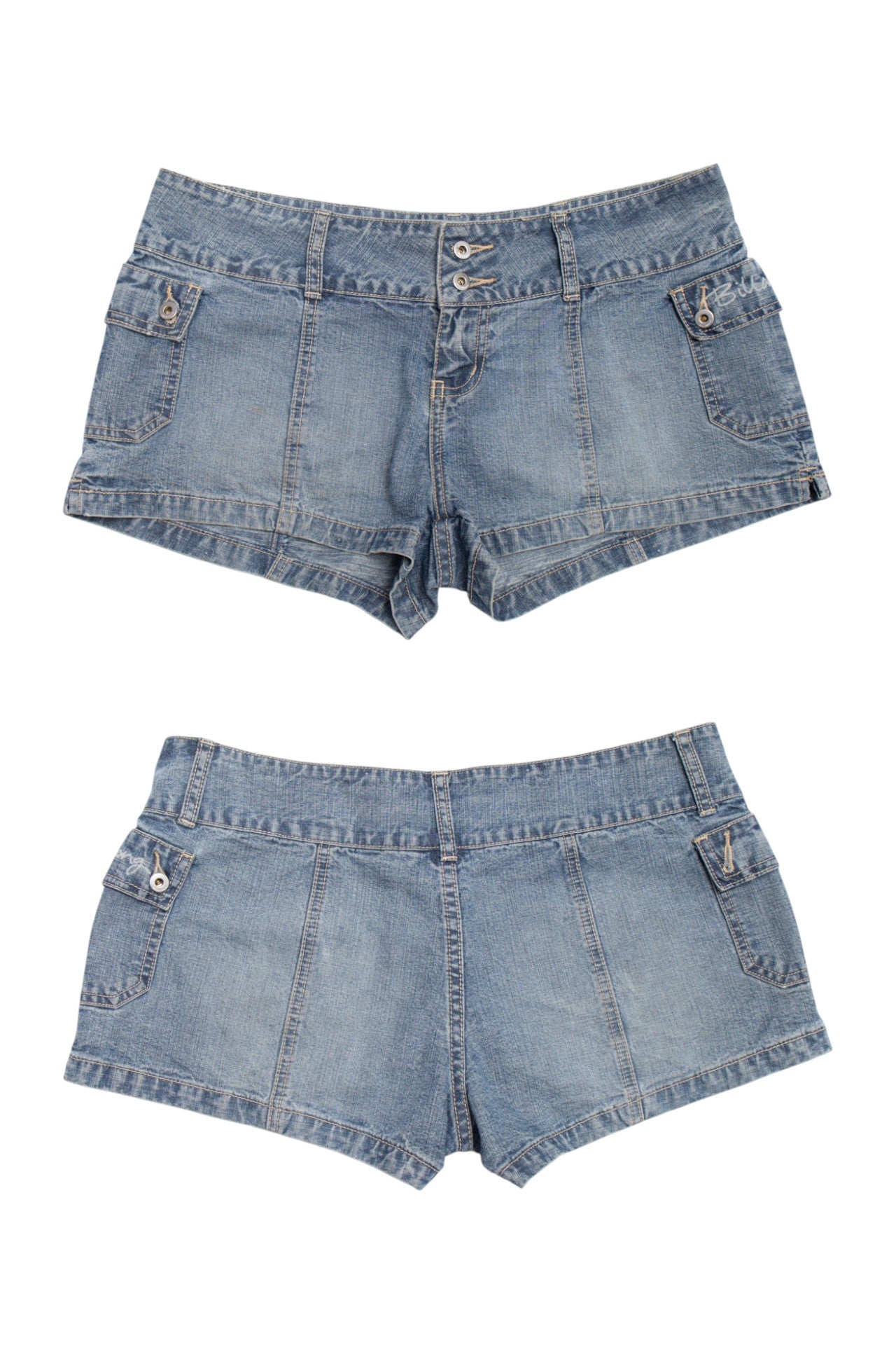 #32 Billabong denim mini shorts | c. 162 | size 12