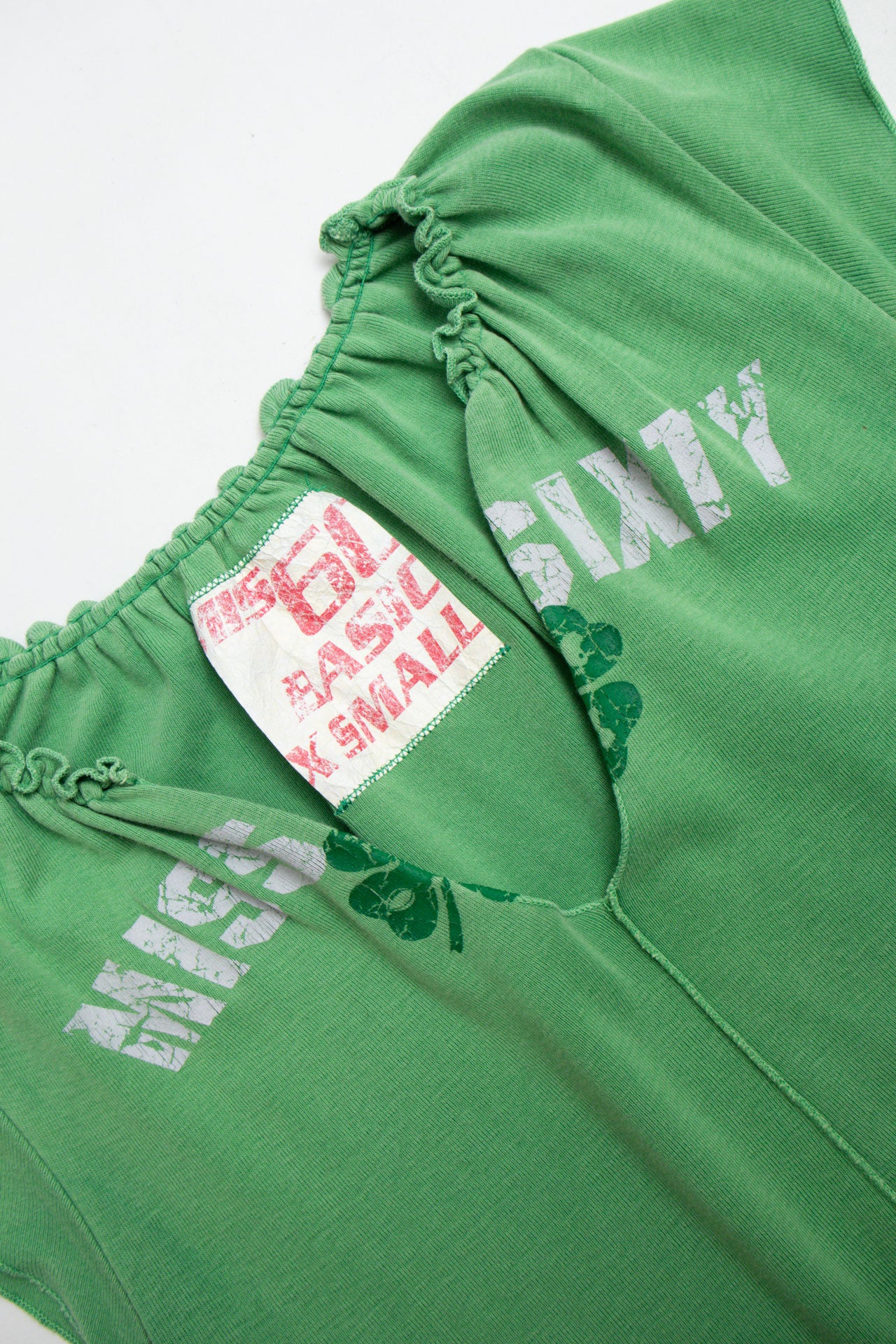 #57 Miss Sixty Green Tee | Fast and Furious | Size 8