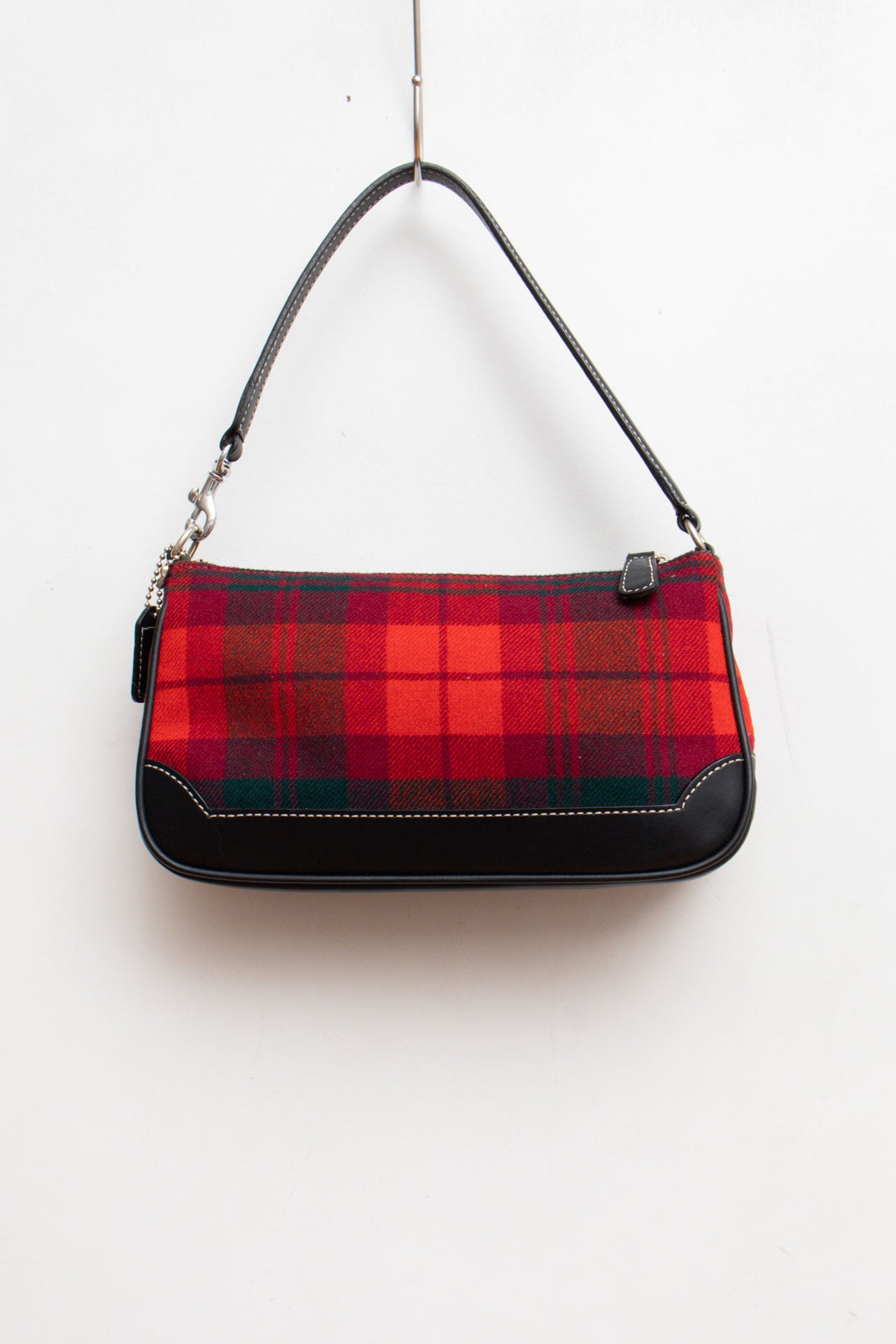 #101 Coach Plaid Demi Bag | C.148