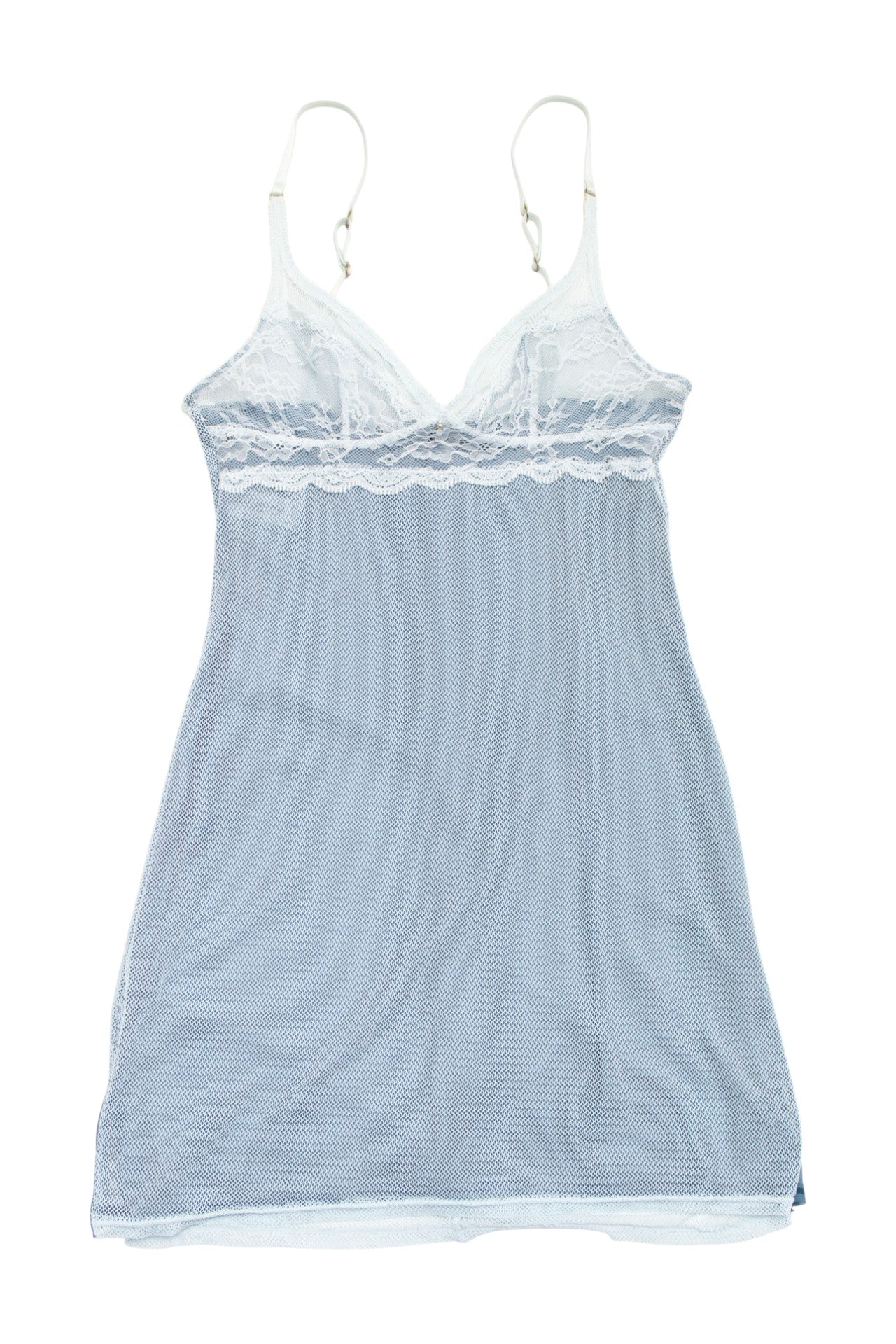 #126 Slip Dress / Chemise Blue | c. 171 | Size 8