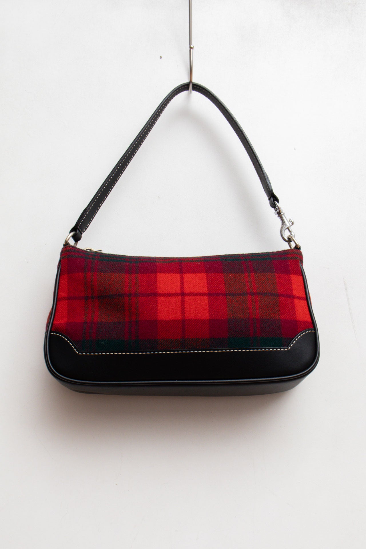 #101 Coach Plaid Demi Bag | C.148