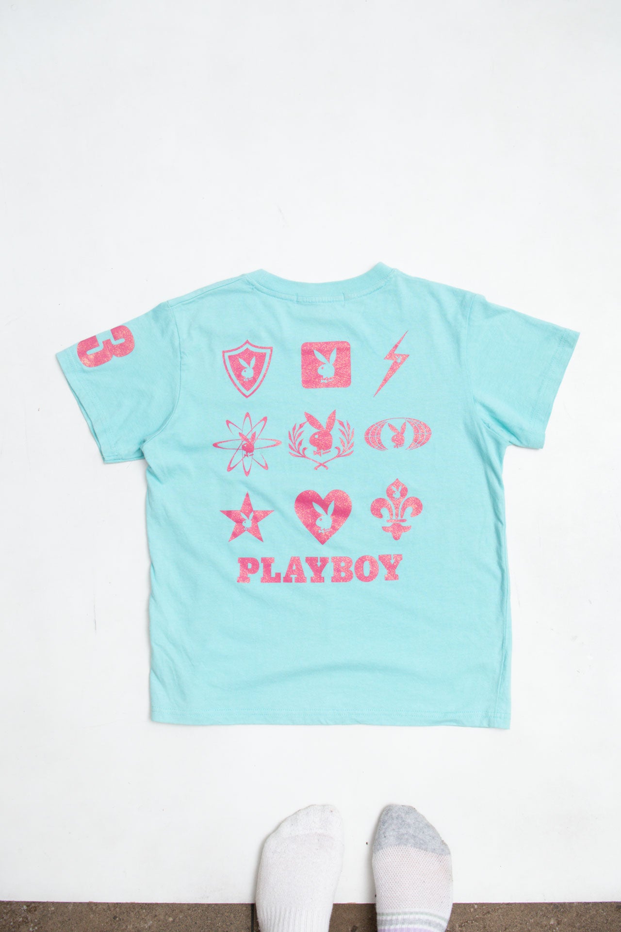 #59 Playboy Blue Tee | Fast and Furious | Size 10