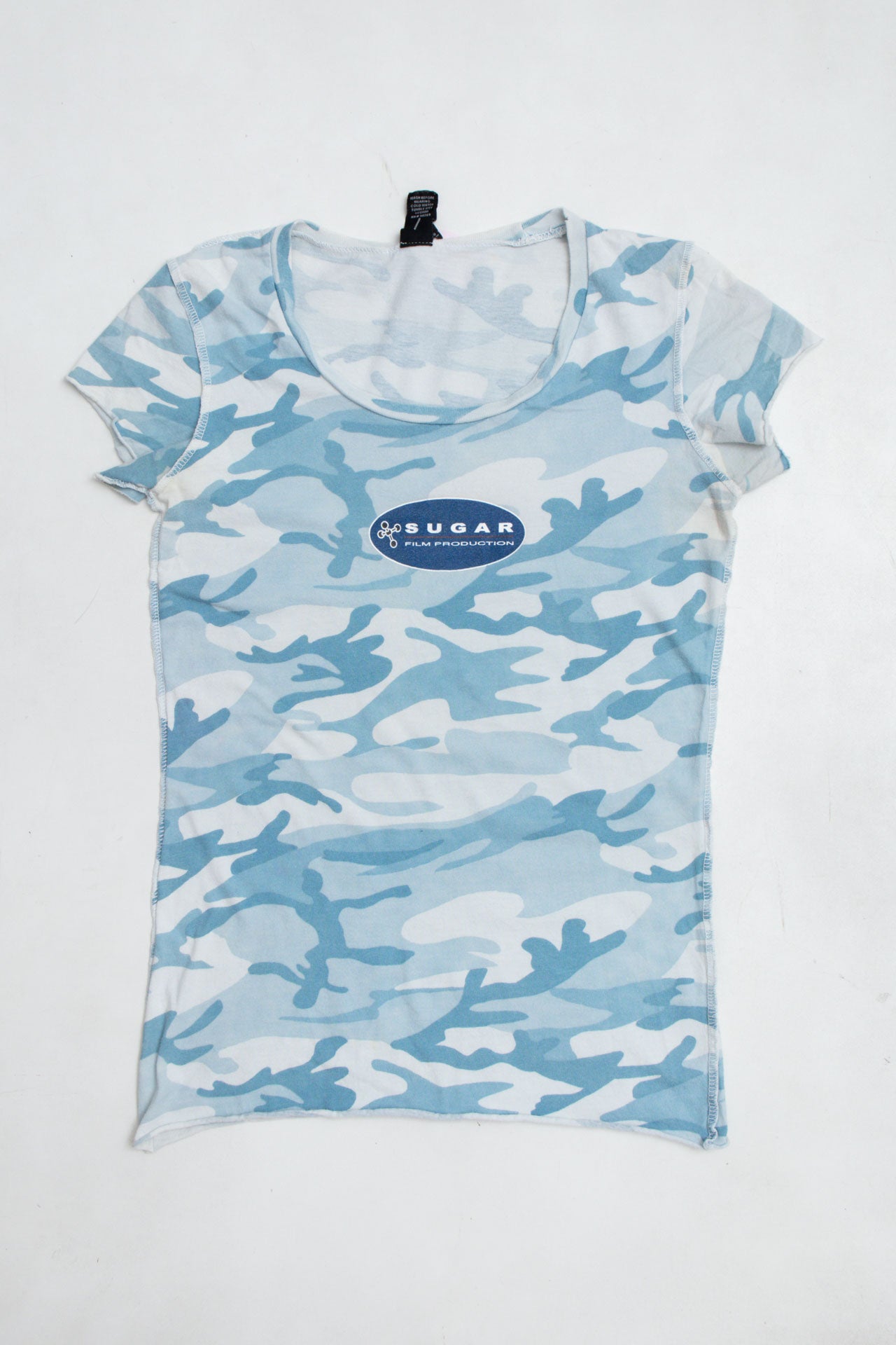 #60 USA Sugar Blue Camo Tee | Fast and Furious | Size 8