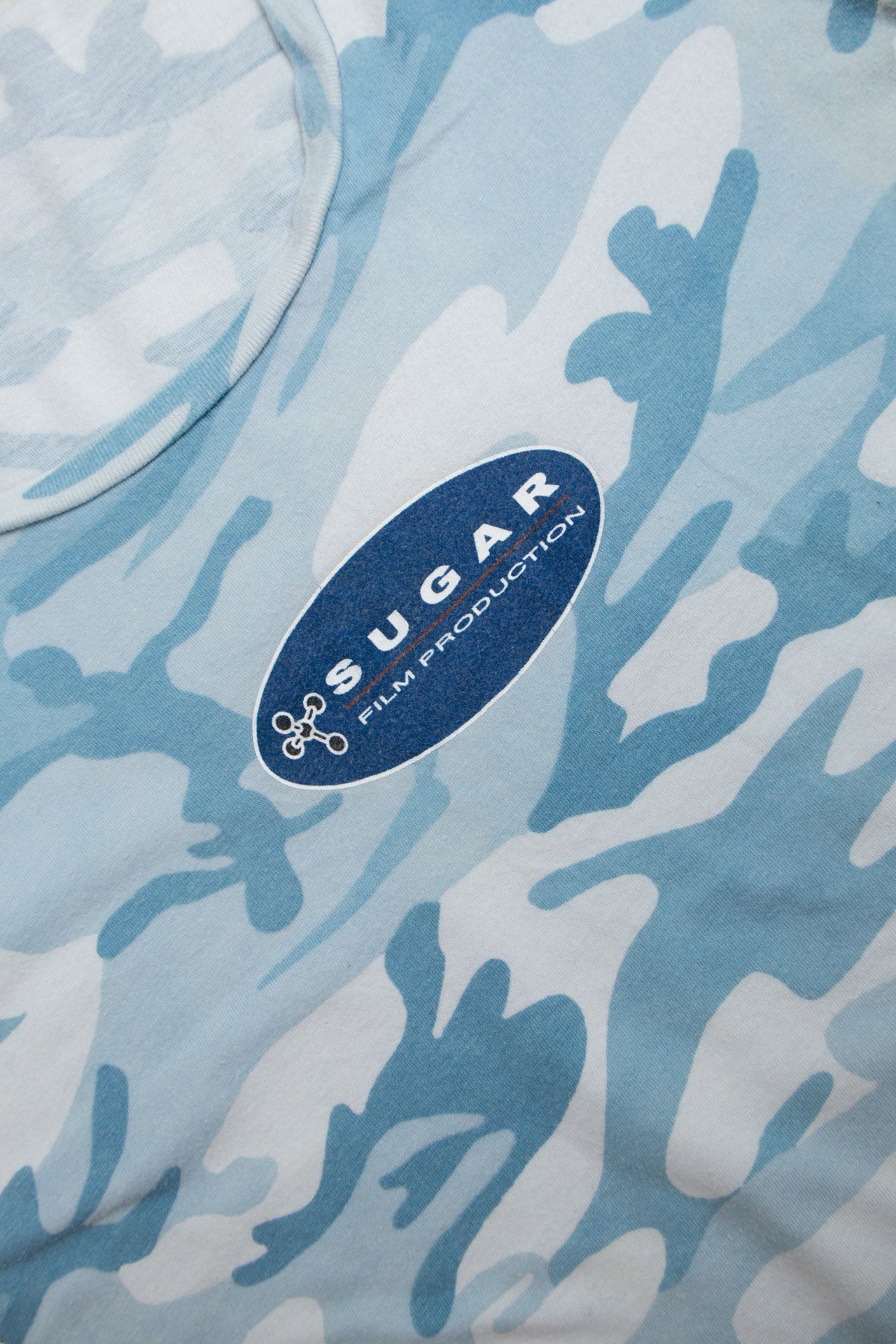 #60 USA Sugar Blue Camo Tee | Fast and Furious | Size 8