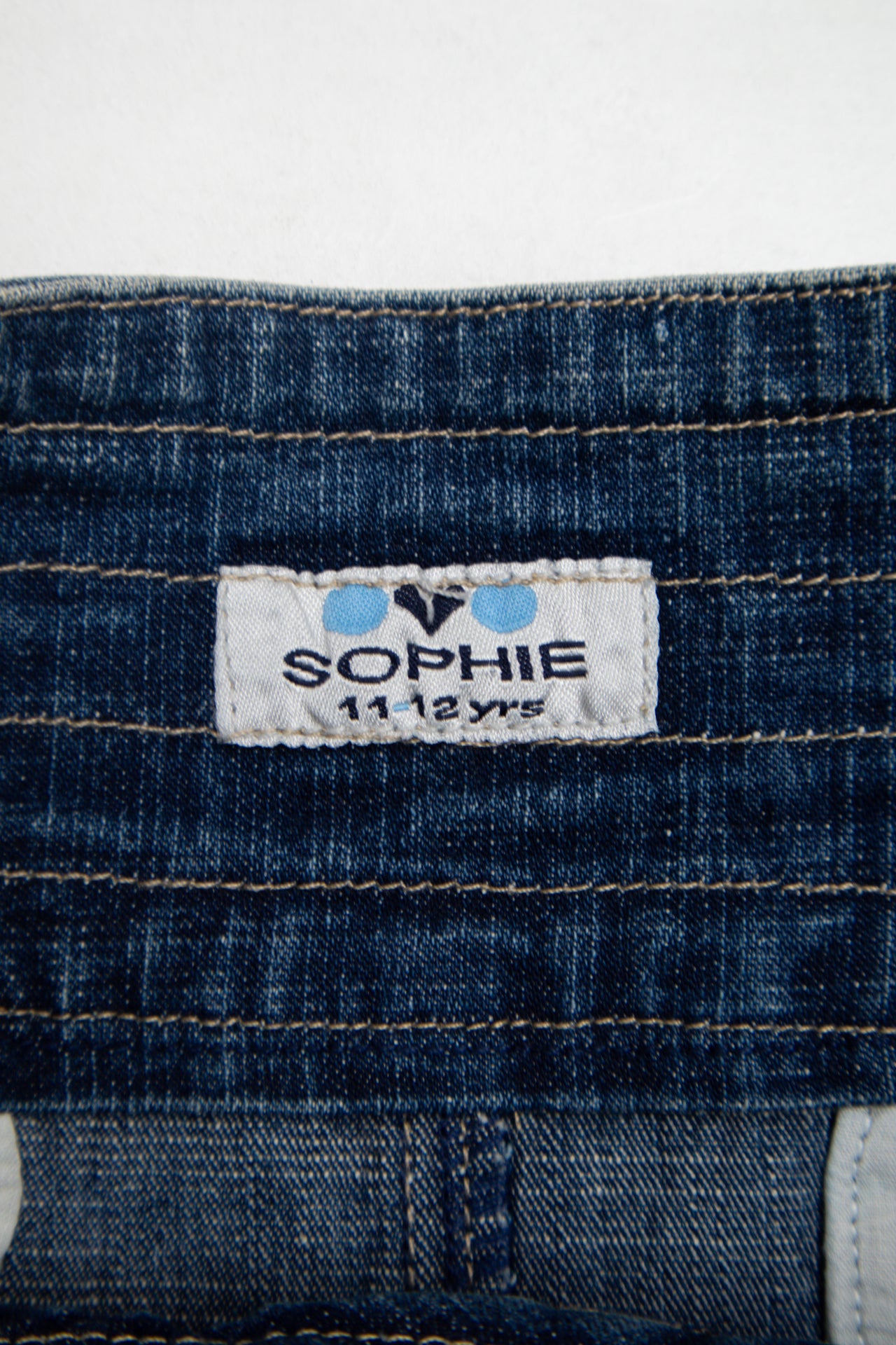 #37 SOPHIE triple button denim mini skirt | c. 162 | size 4/6