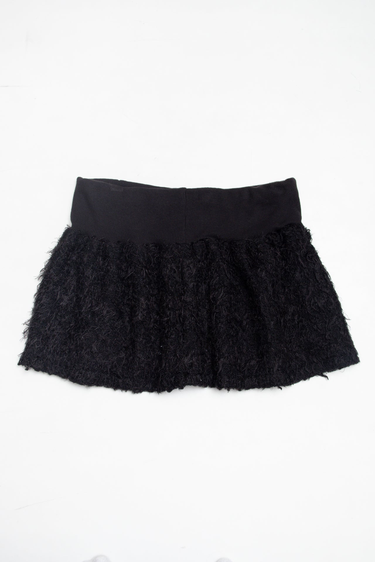 #38 Janiss fluffy elastic waist mini skirt | c. 162 | size 6/8
