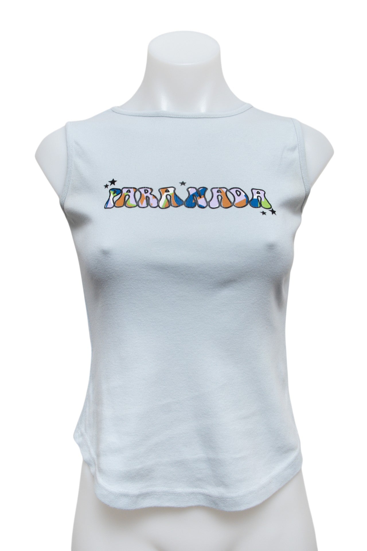 #35 Para Nada Tank Top Blue | c. 181 | Size 8