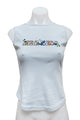 #35 Para Nada Tank Top Blue | c. 181 | Size 8