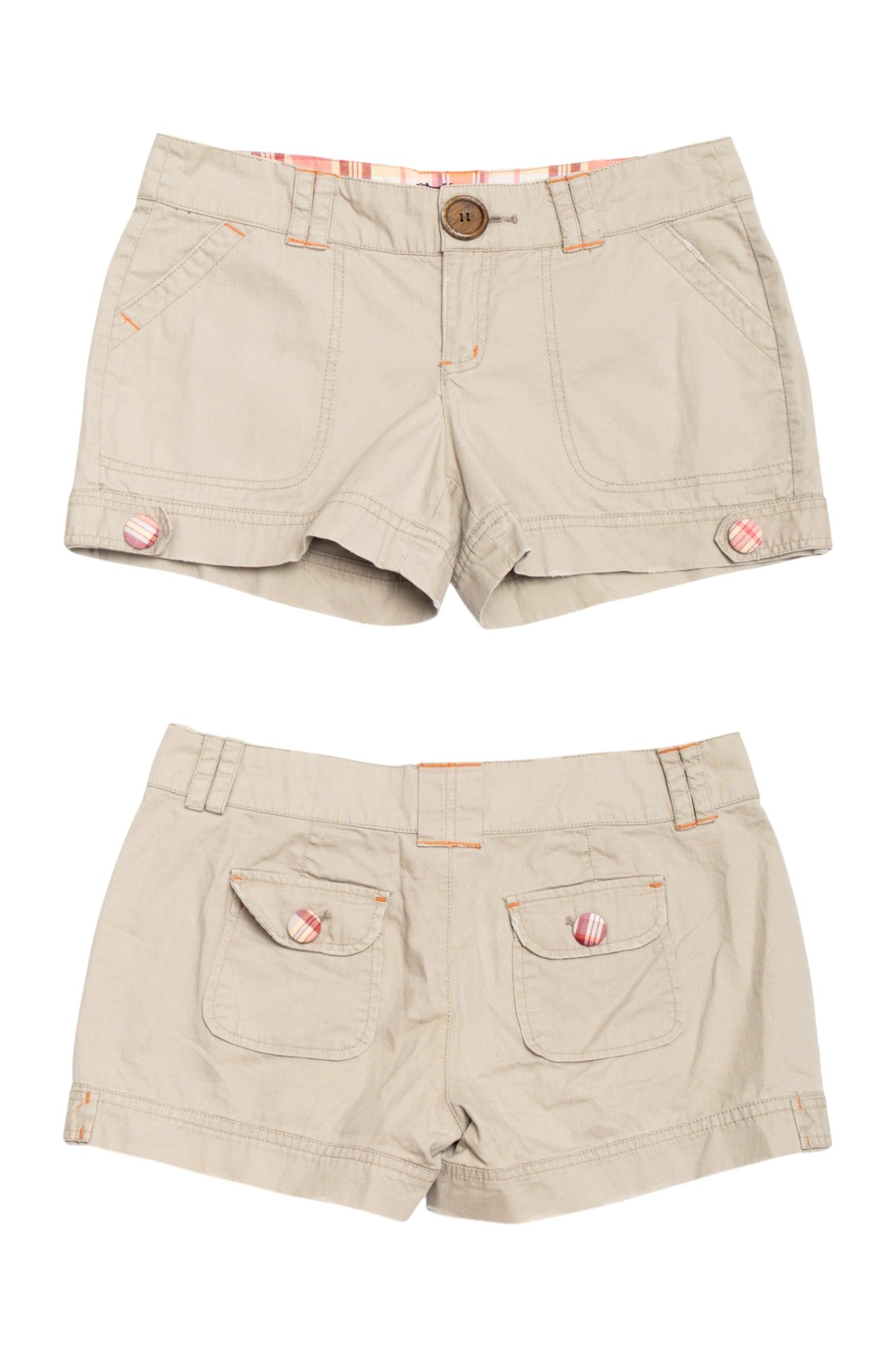 #40 BKE cotton mini shorts | c. 162 | size 8