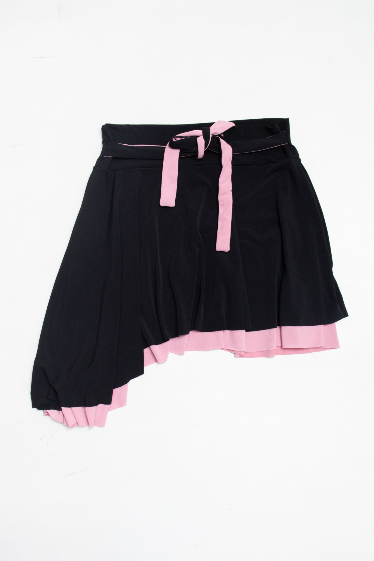 #42 Joe Benbasset pink lined asymmetrical mini skirt | c. 162 | size 8