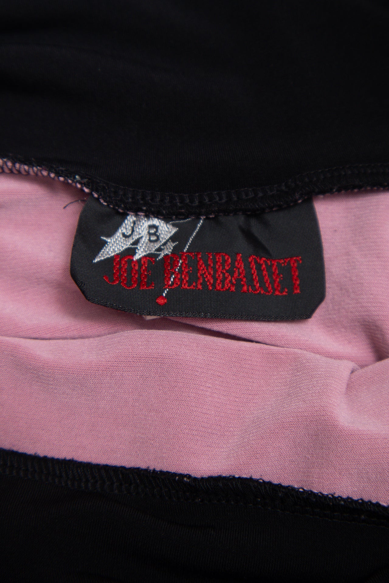 #42 Joe Benbasset pink lined asymmetrical mini skirt | c. 162 | size 8
