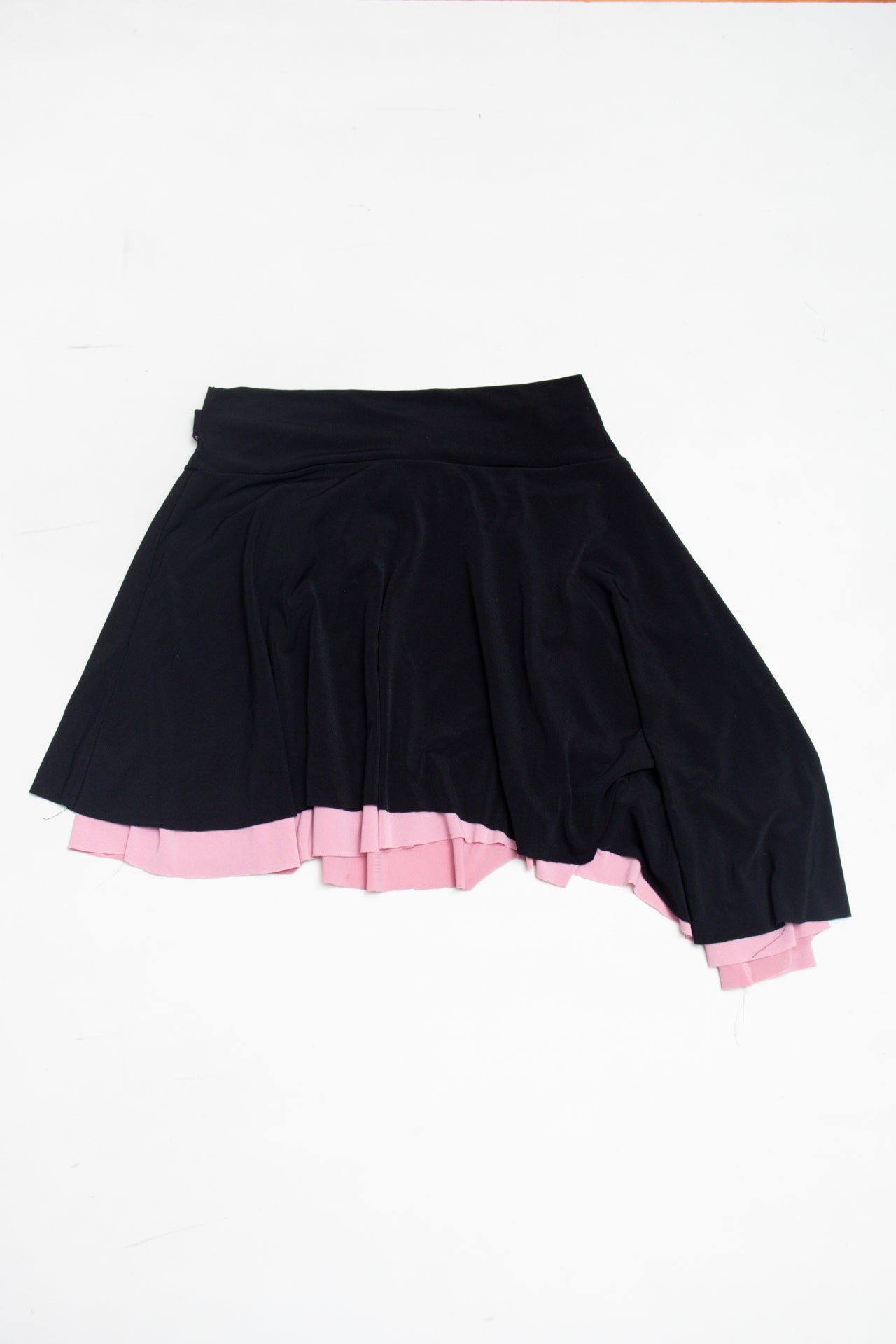 #42 Joe Benbasset pink lined asymmetrical mini skirt | c. 162 | size 8